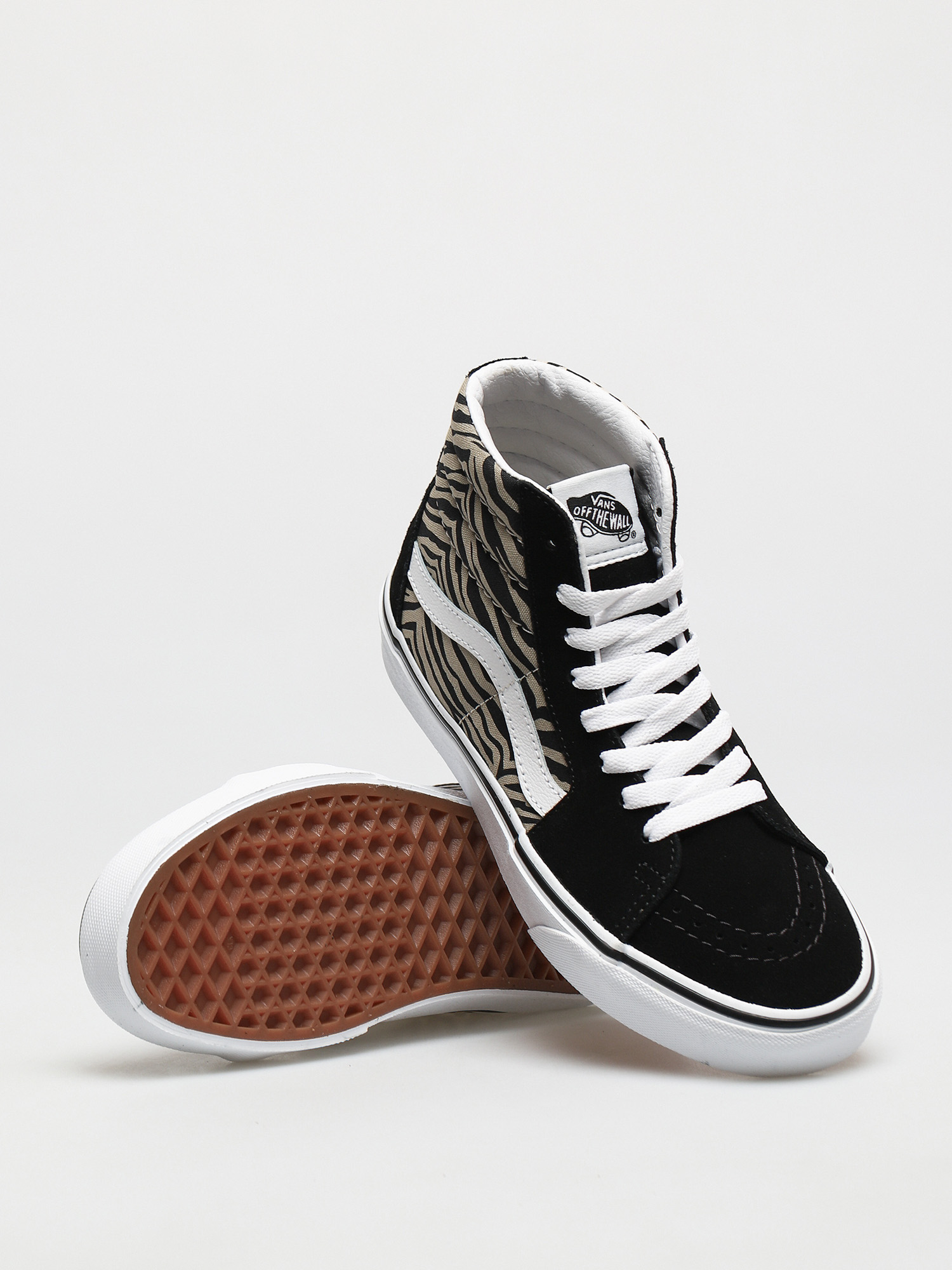 Vans Sk8 Hi Cipők (safari multi/mix/tr wht)