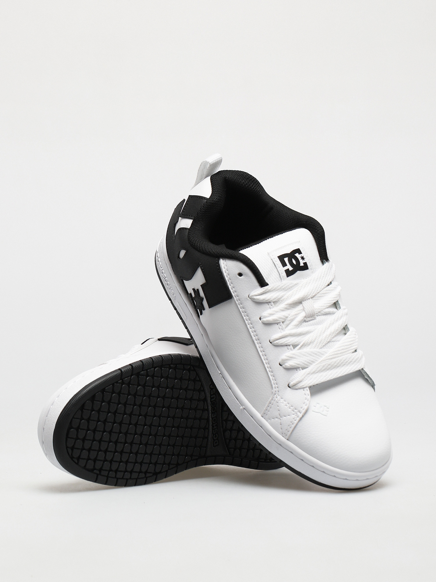 DC Court Graffik Cipők (white/black/black)