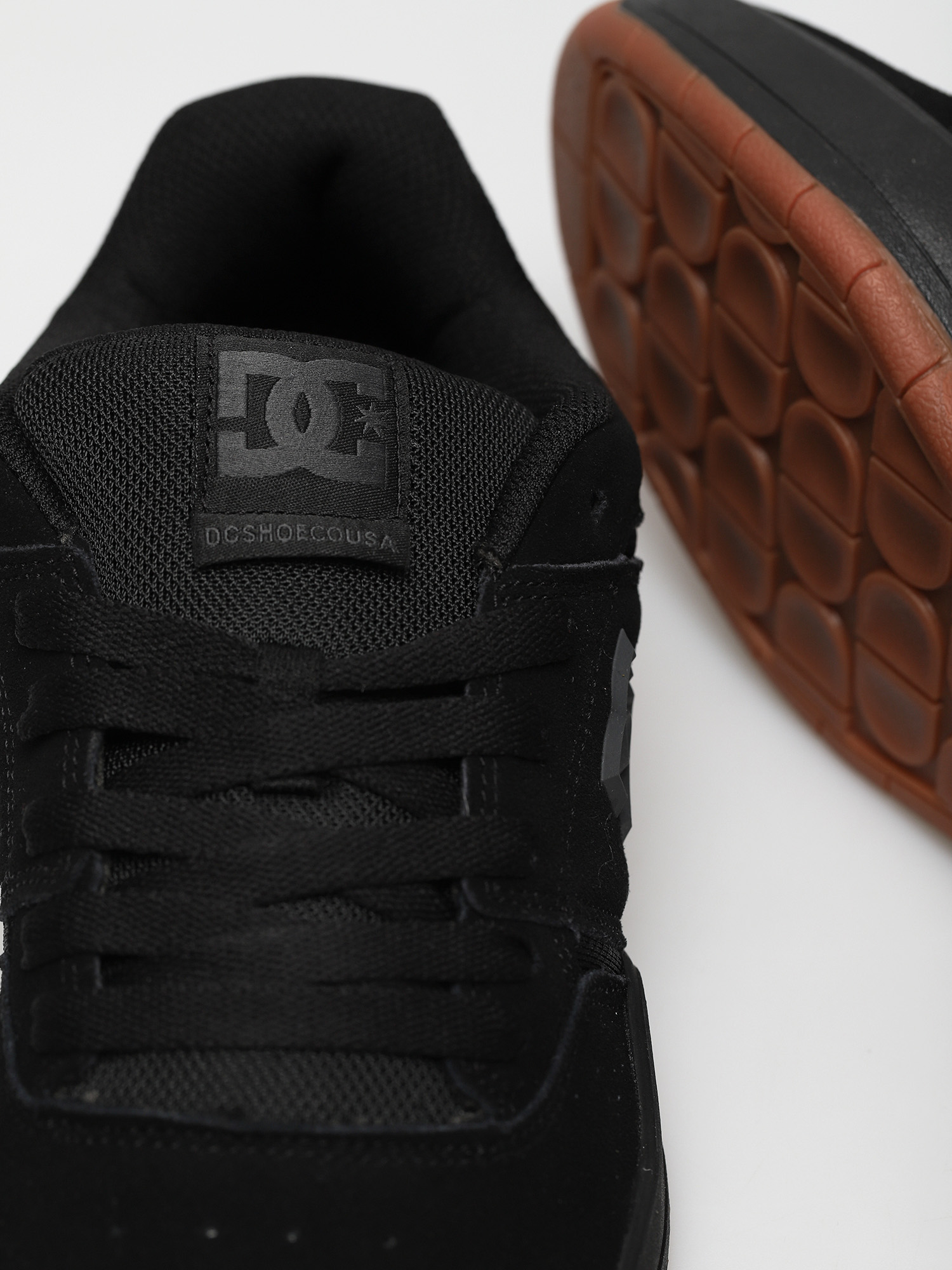 DC Central Cipők (black/black/gum)