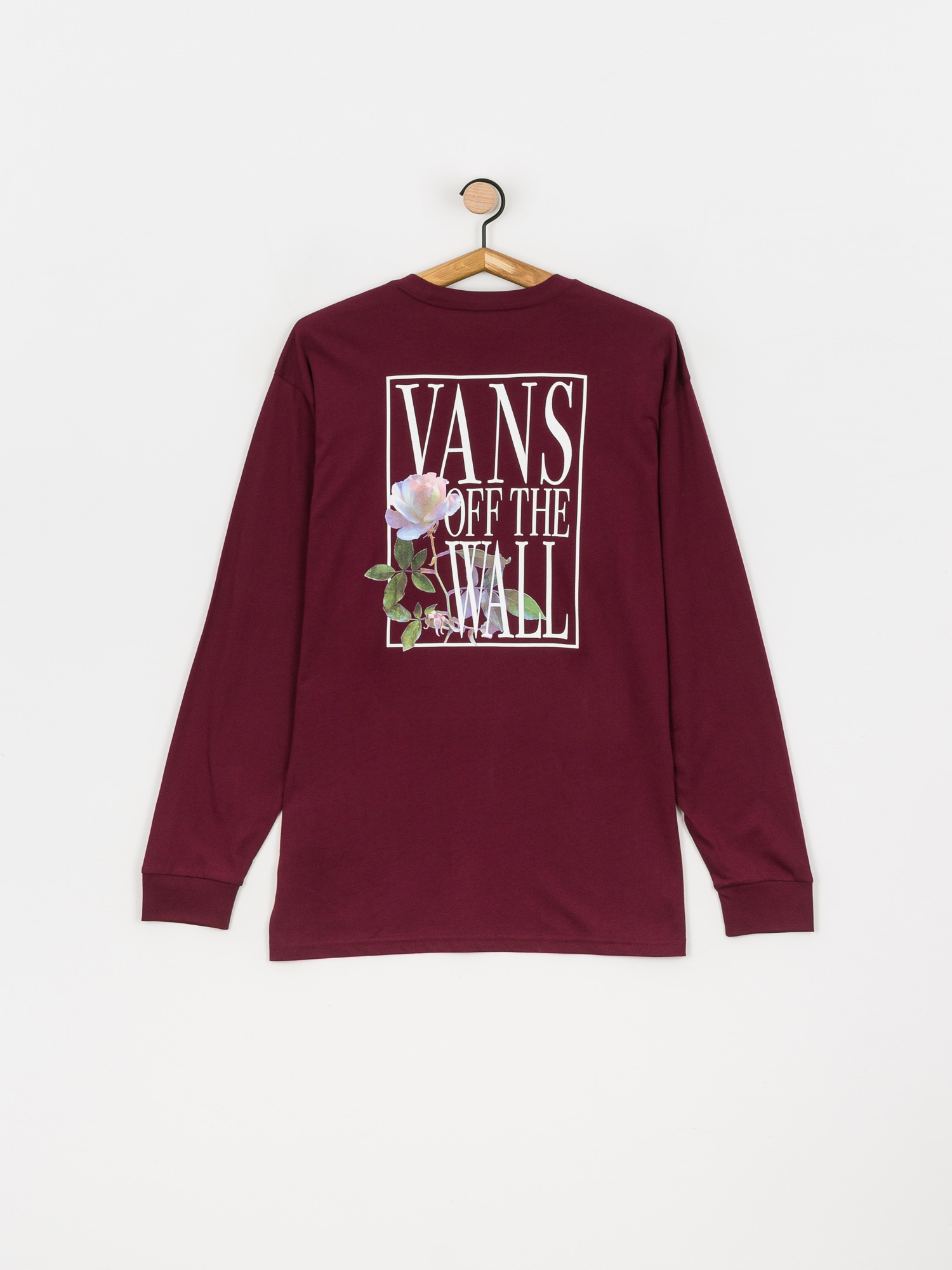 Vans Rose Box Hosszú ujjú felső (burgundy)