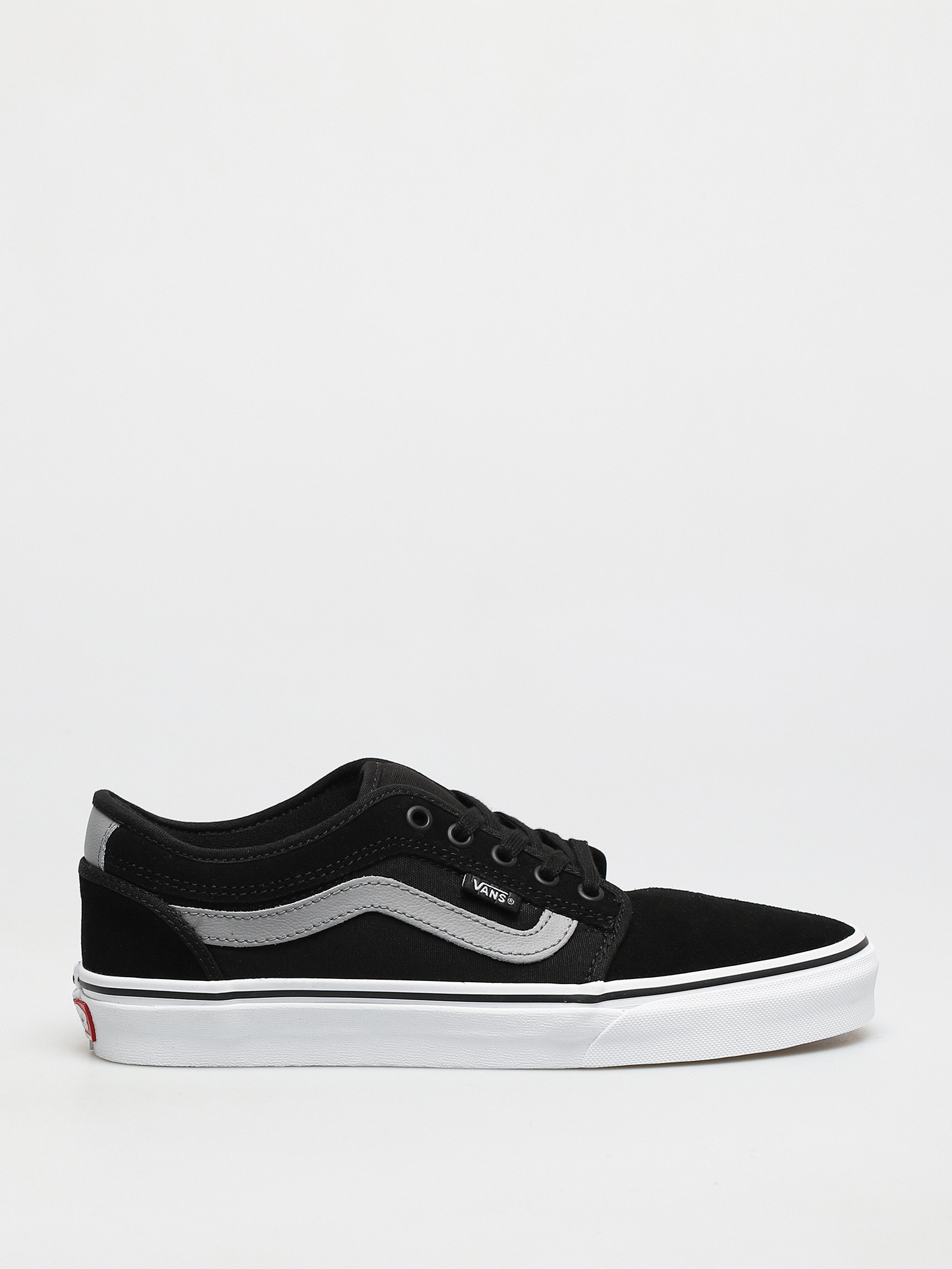 Vans Chukka Low Sidestripe Cipők (black/gray/white)