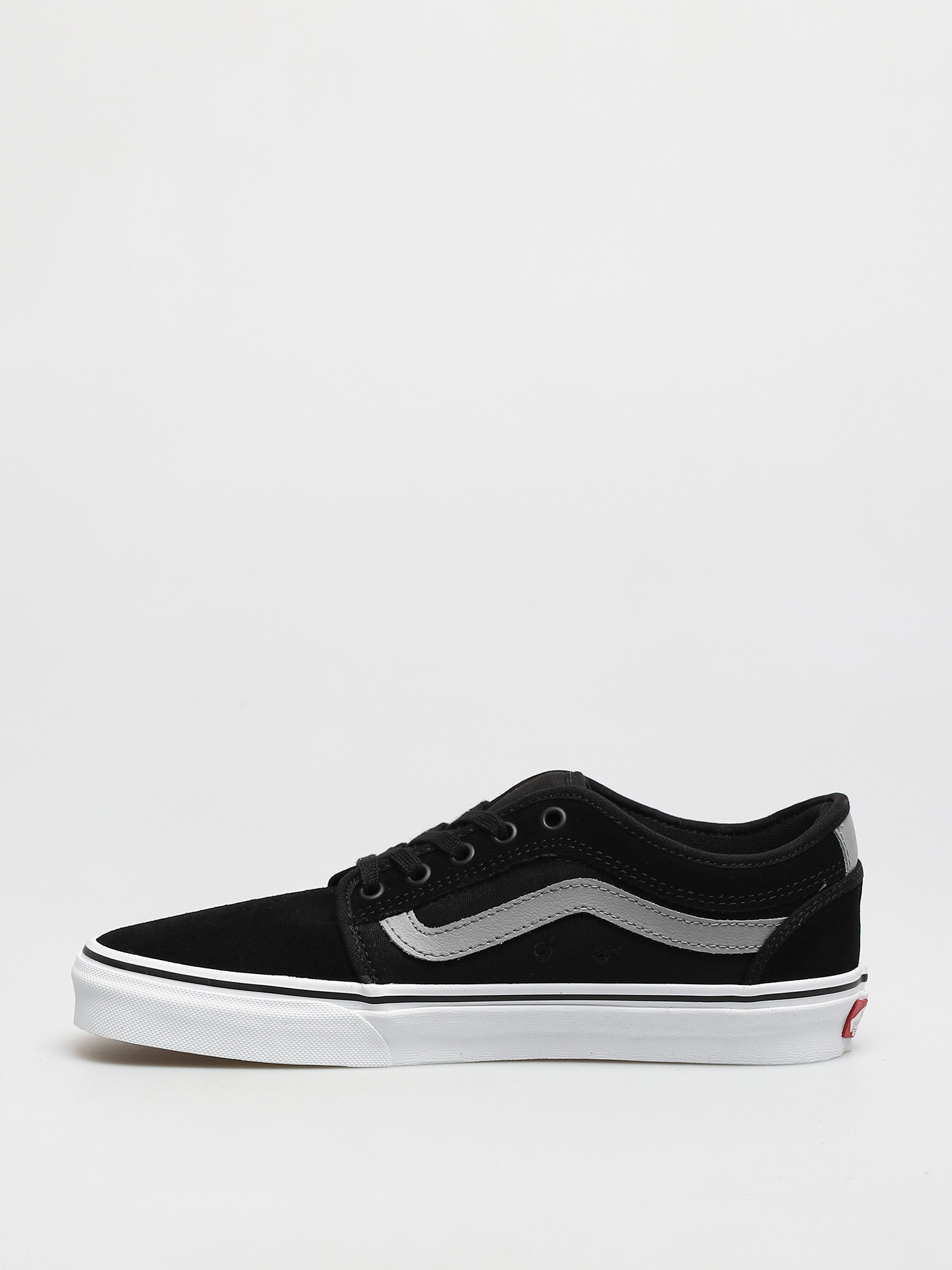 Vans Chukka Low Sidestripe Cipők (black/gray/white)