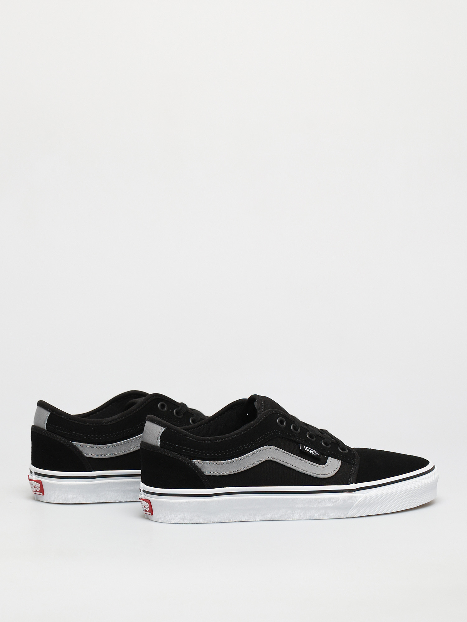 Vans Chukka Low Sidestripe Cipők (black/gray/white)