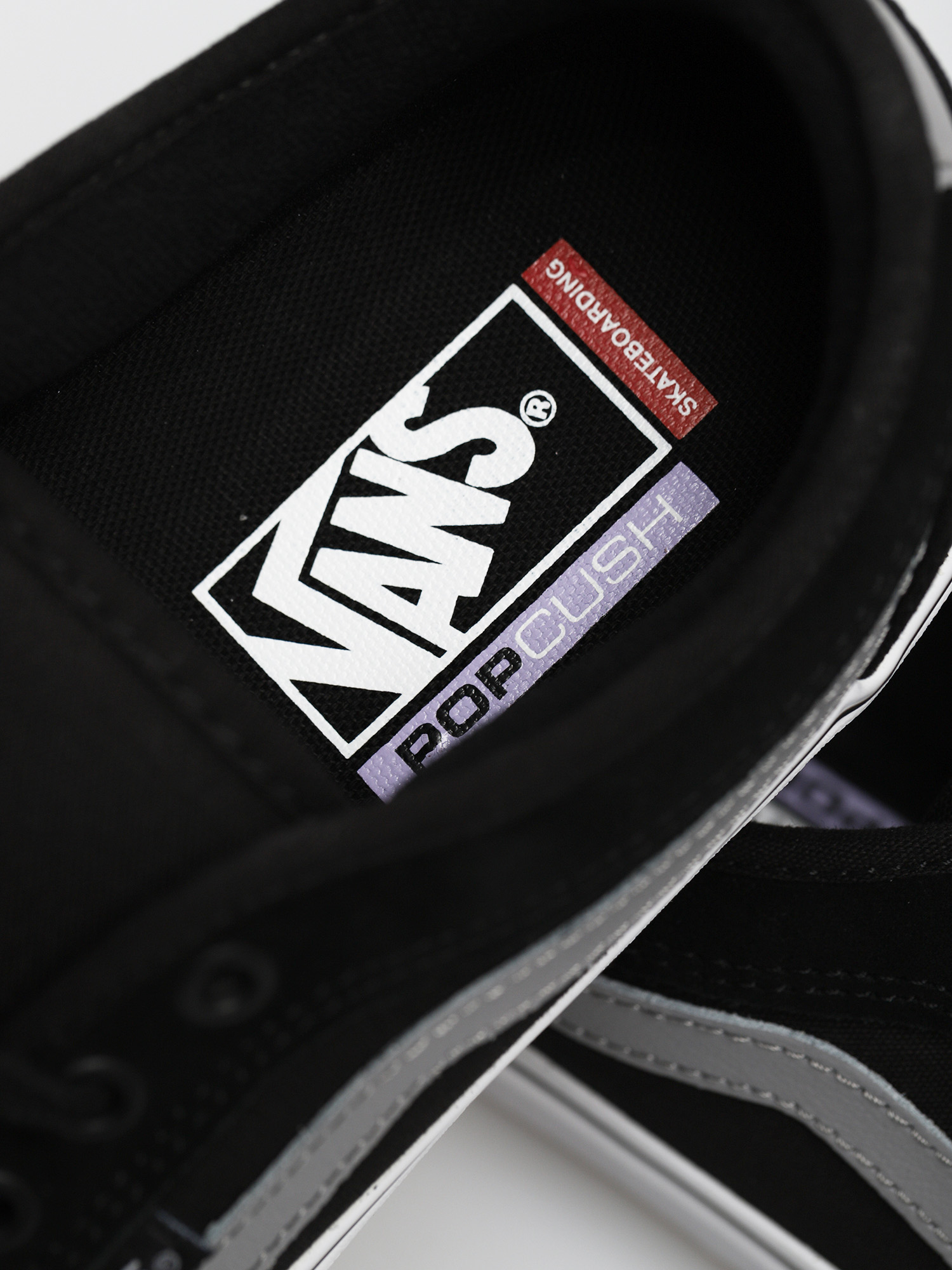 Vans Chukka Low Sidestripe Cipők (black/gray/white)