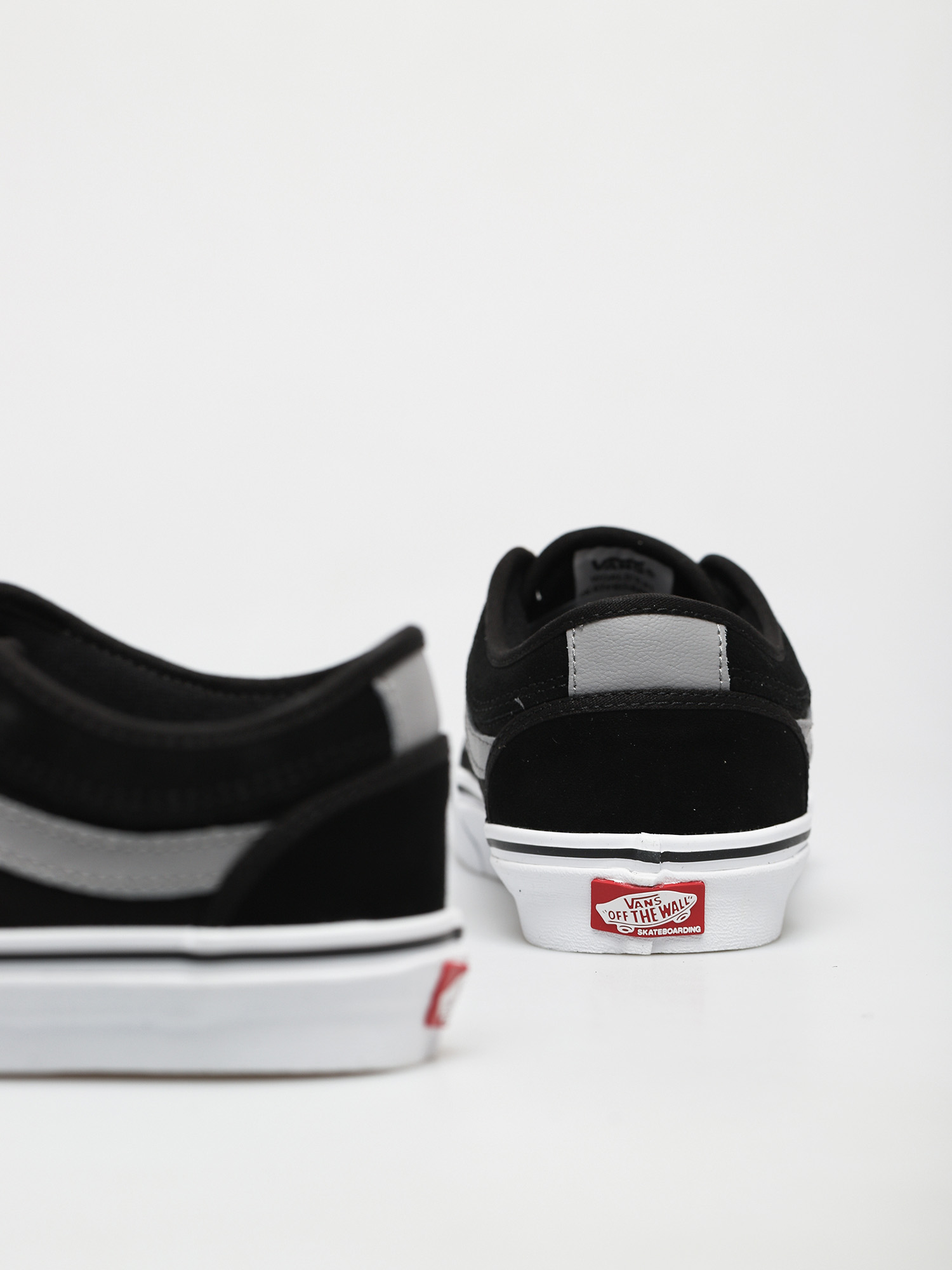 Vans Chukka Low Sidestripe Cipők (black/gray/white)