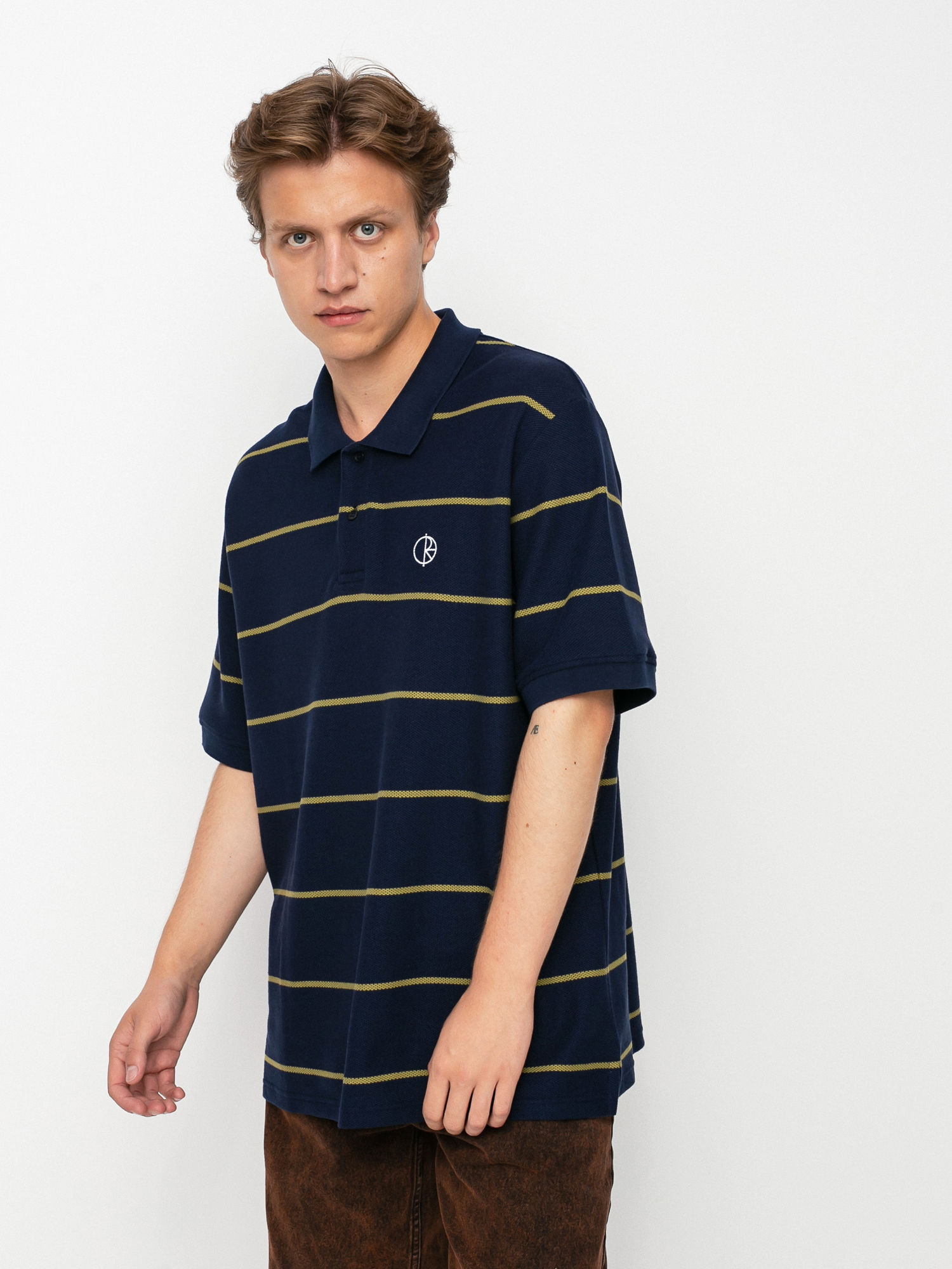Polar Skate Stripe Pólóing (navy)