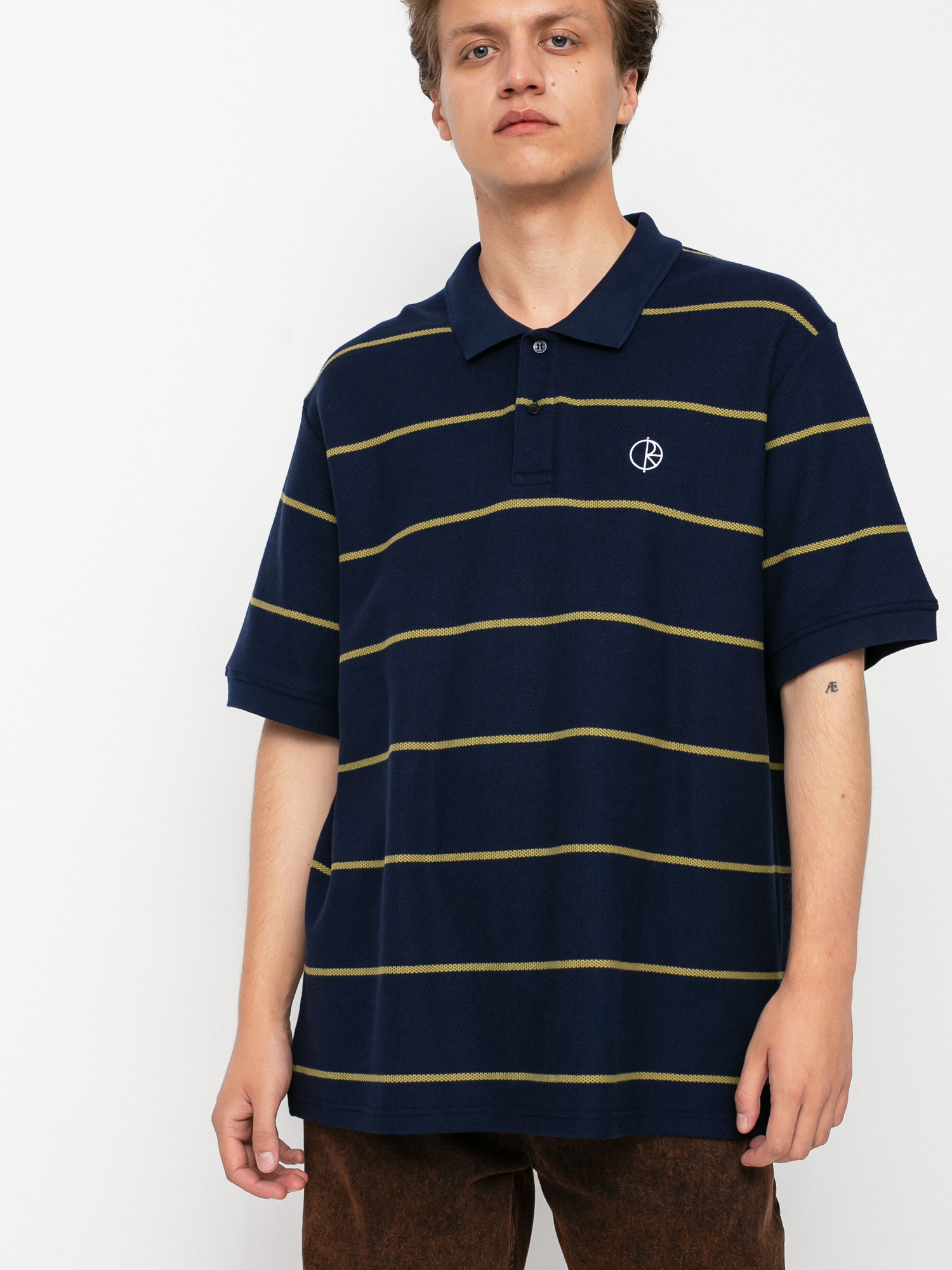 Polar Skate Stripe Pólóing (navy)