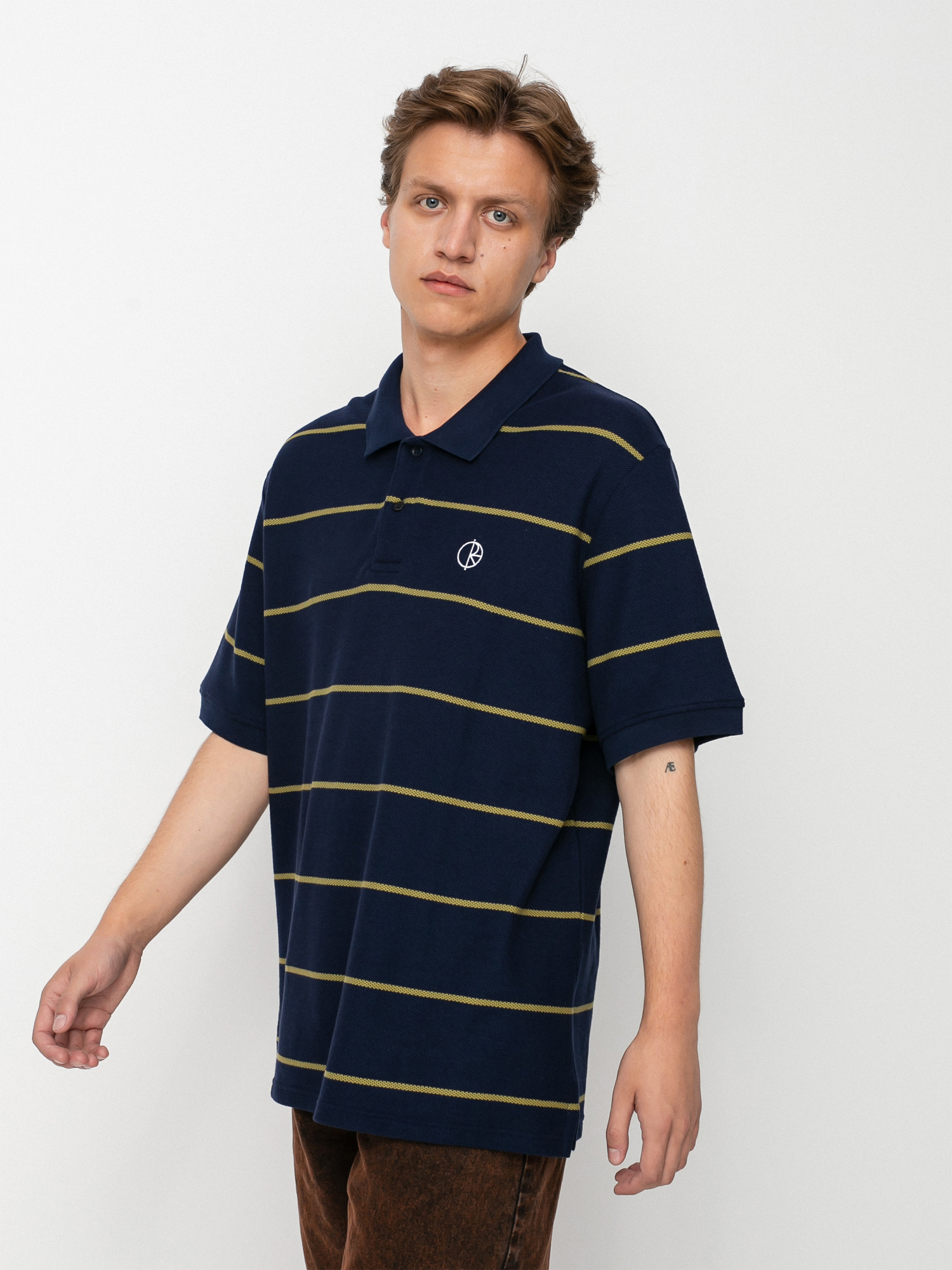 Polar Skate Stripe Pólóing (navy)