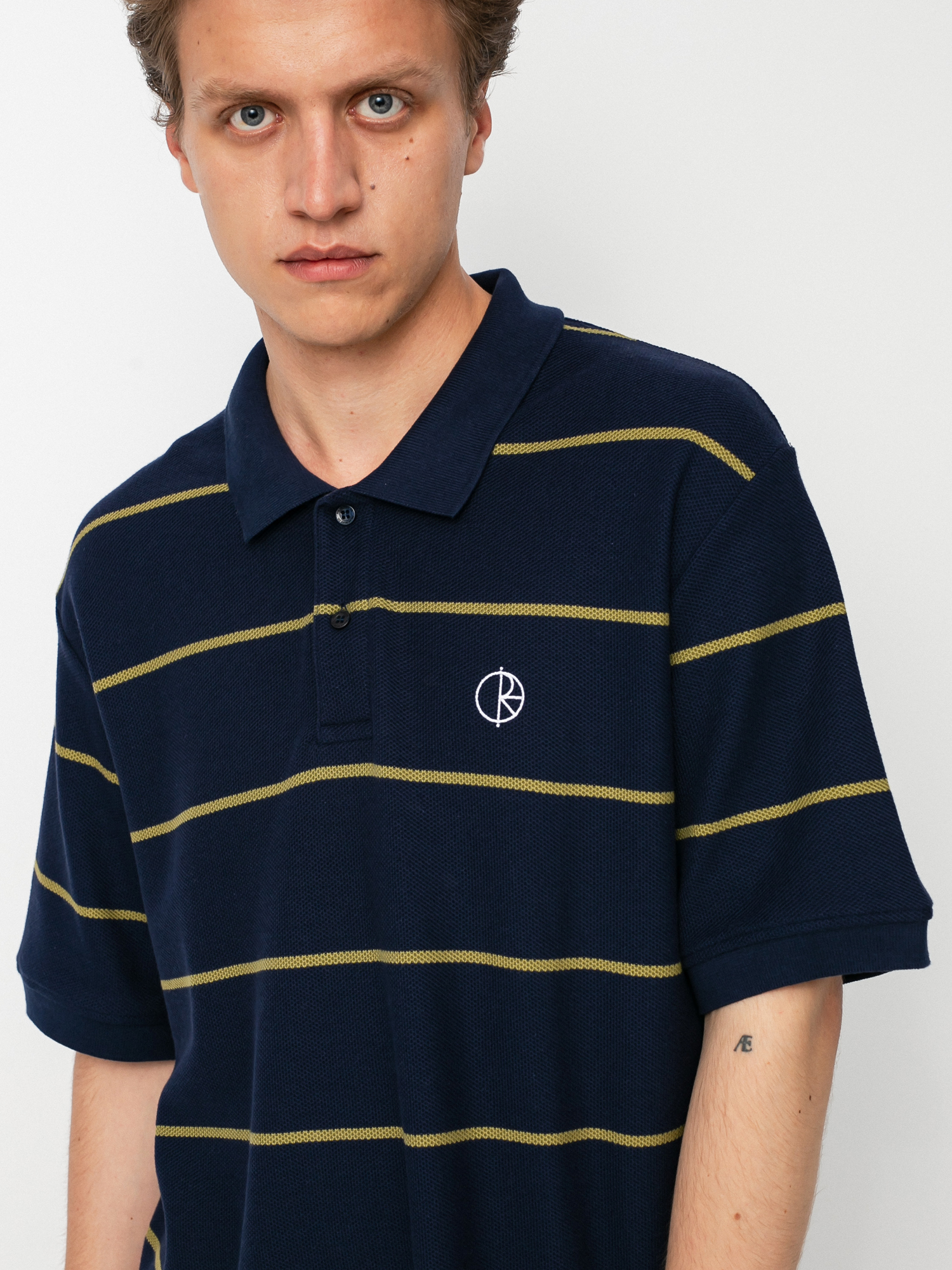 Polar Skate Stripe Pólóing (navy)