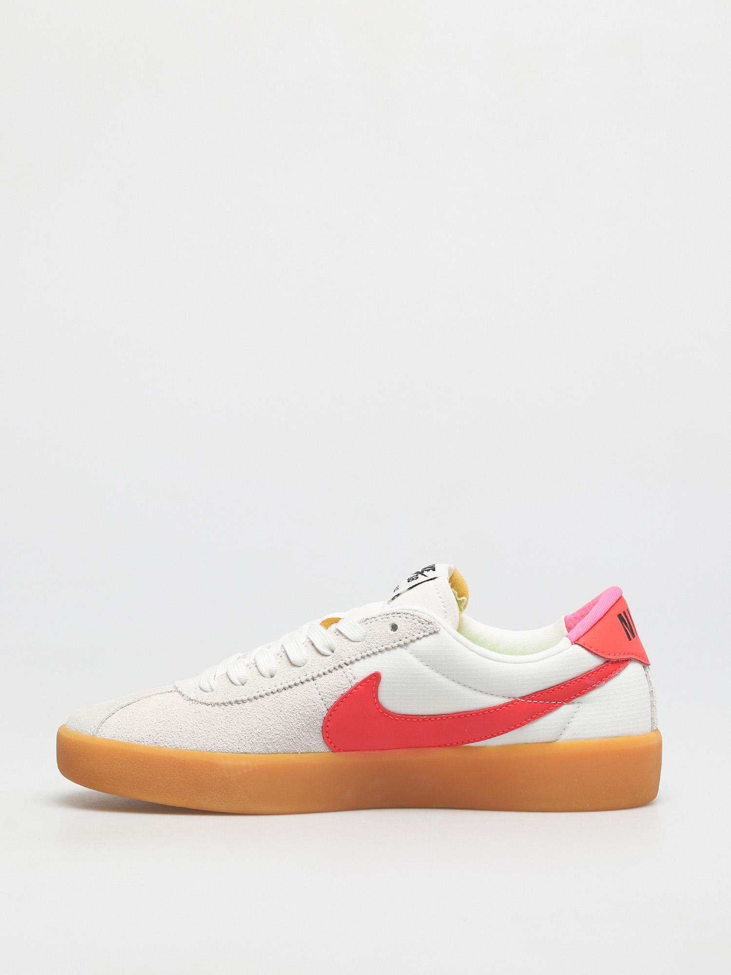 Nike SB Bruin React T Cipők (summit white/black bright crimson)