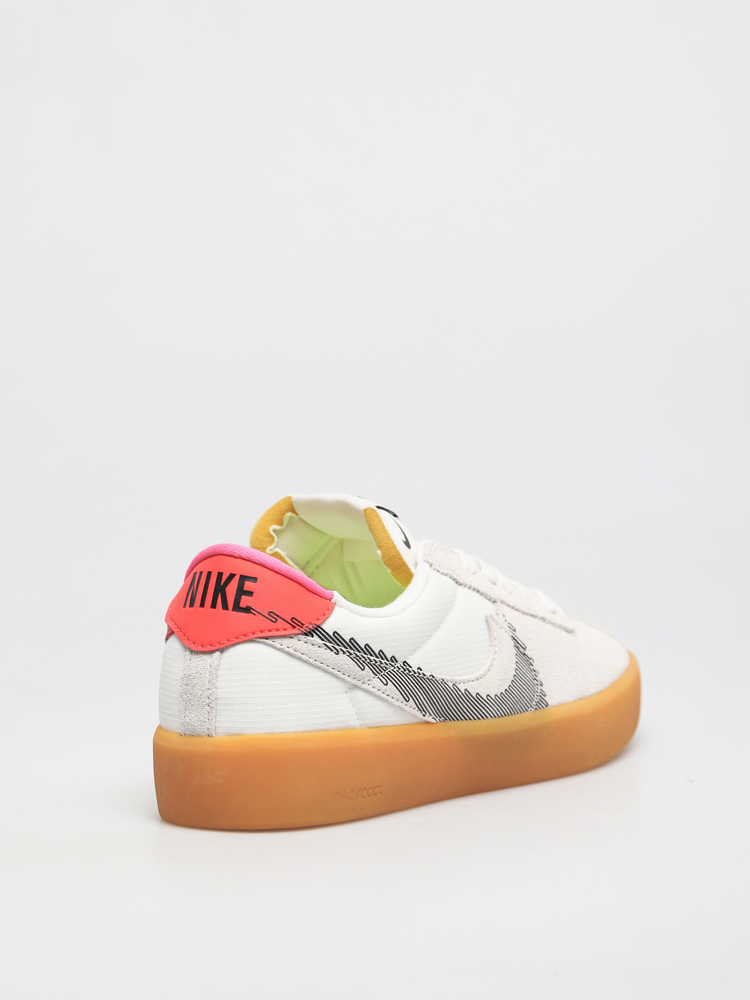 Nike SB Bruin React T Cipők (summit white/black bright crimson)