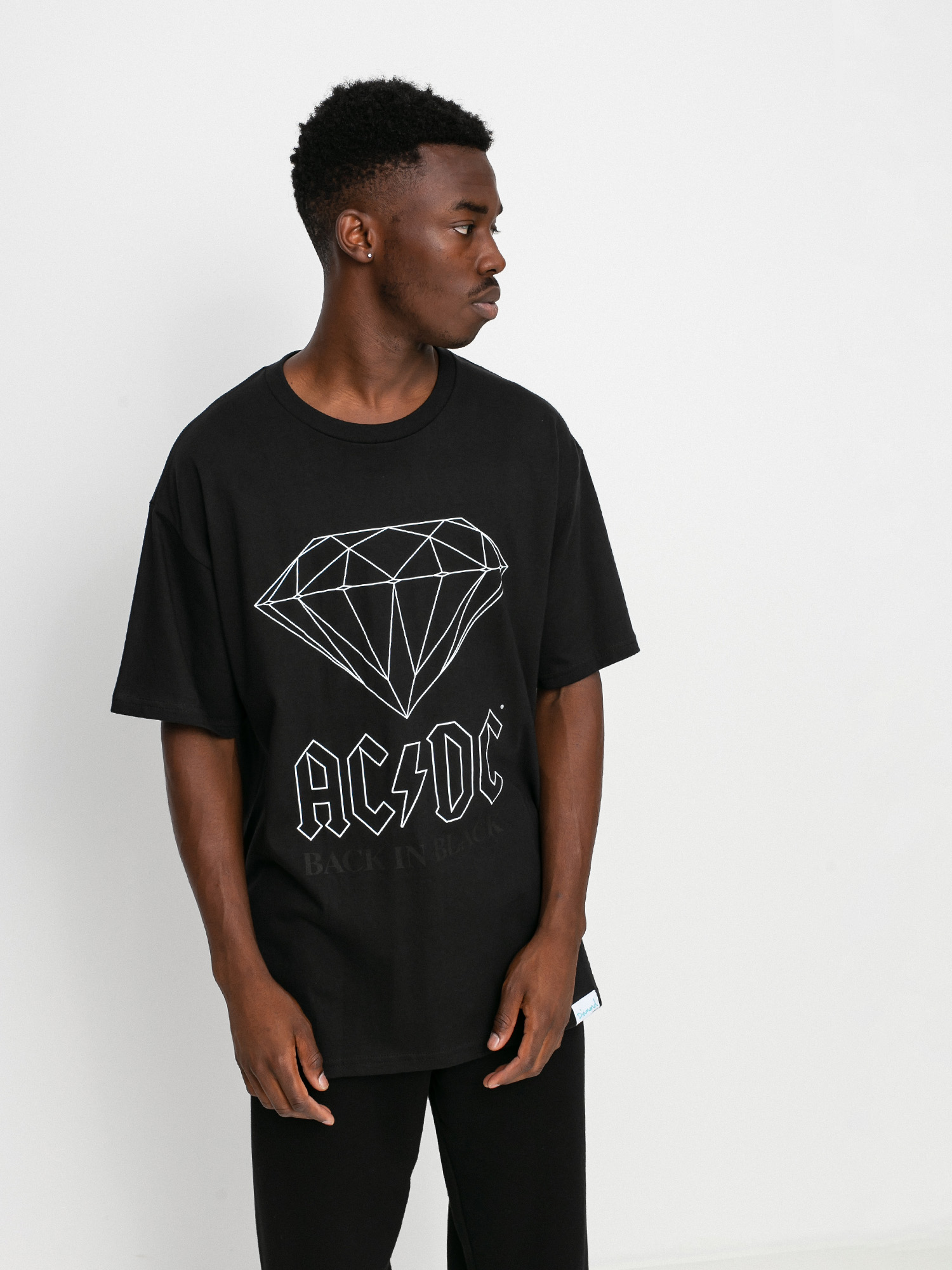 Diamond Supply Co. Back In Black póló (black)