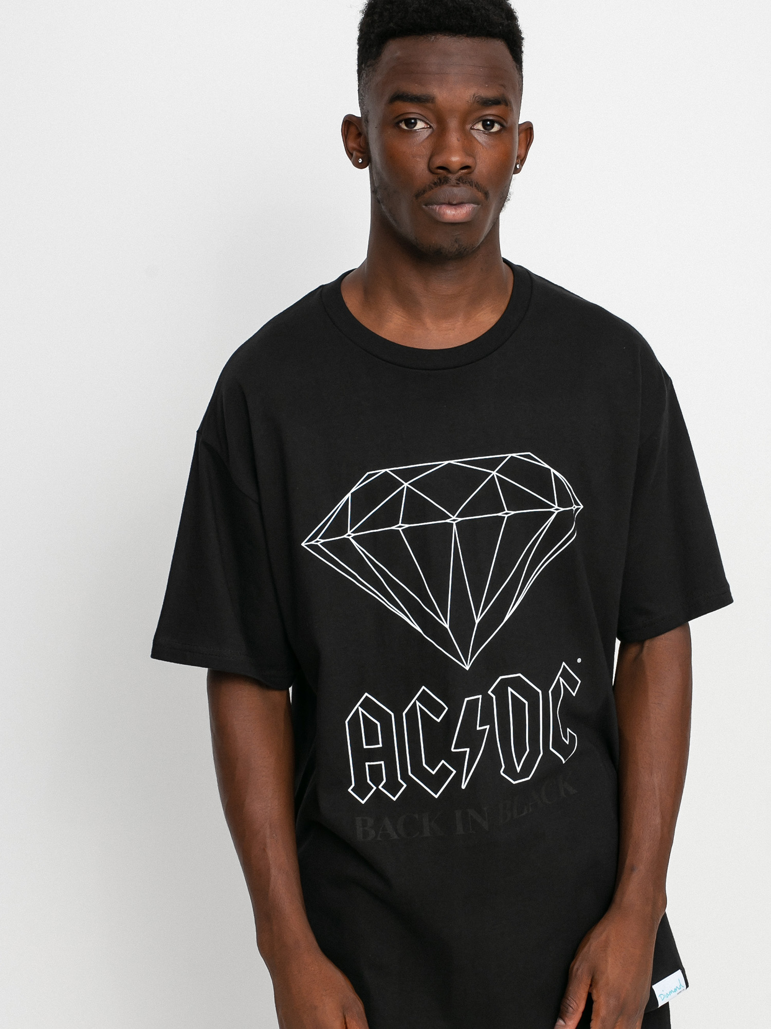 Diamond Supply Co. Back In Black póló (black)