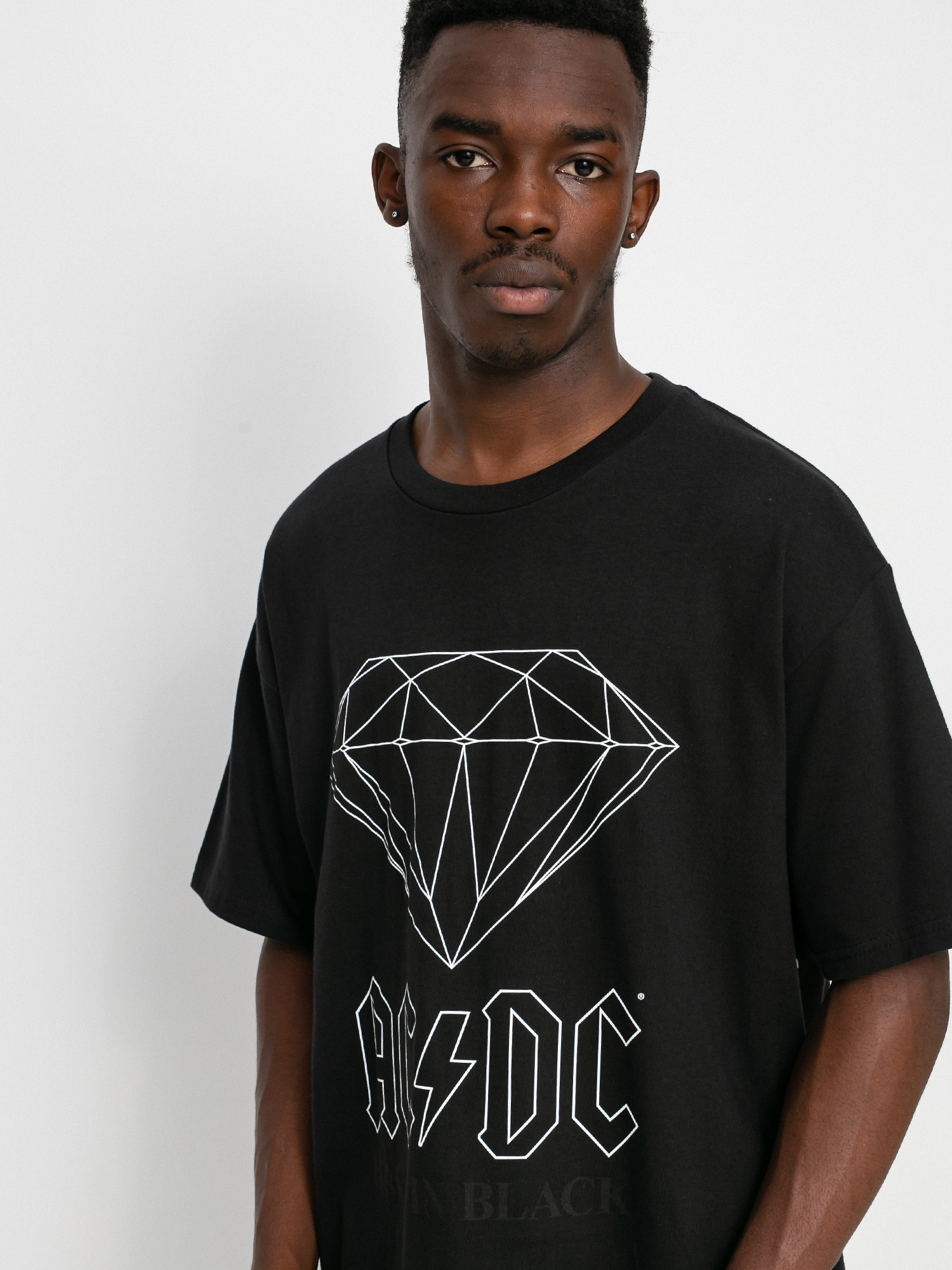 Diamond Supply Co. Back In Black póló (black)