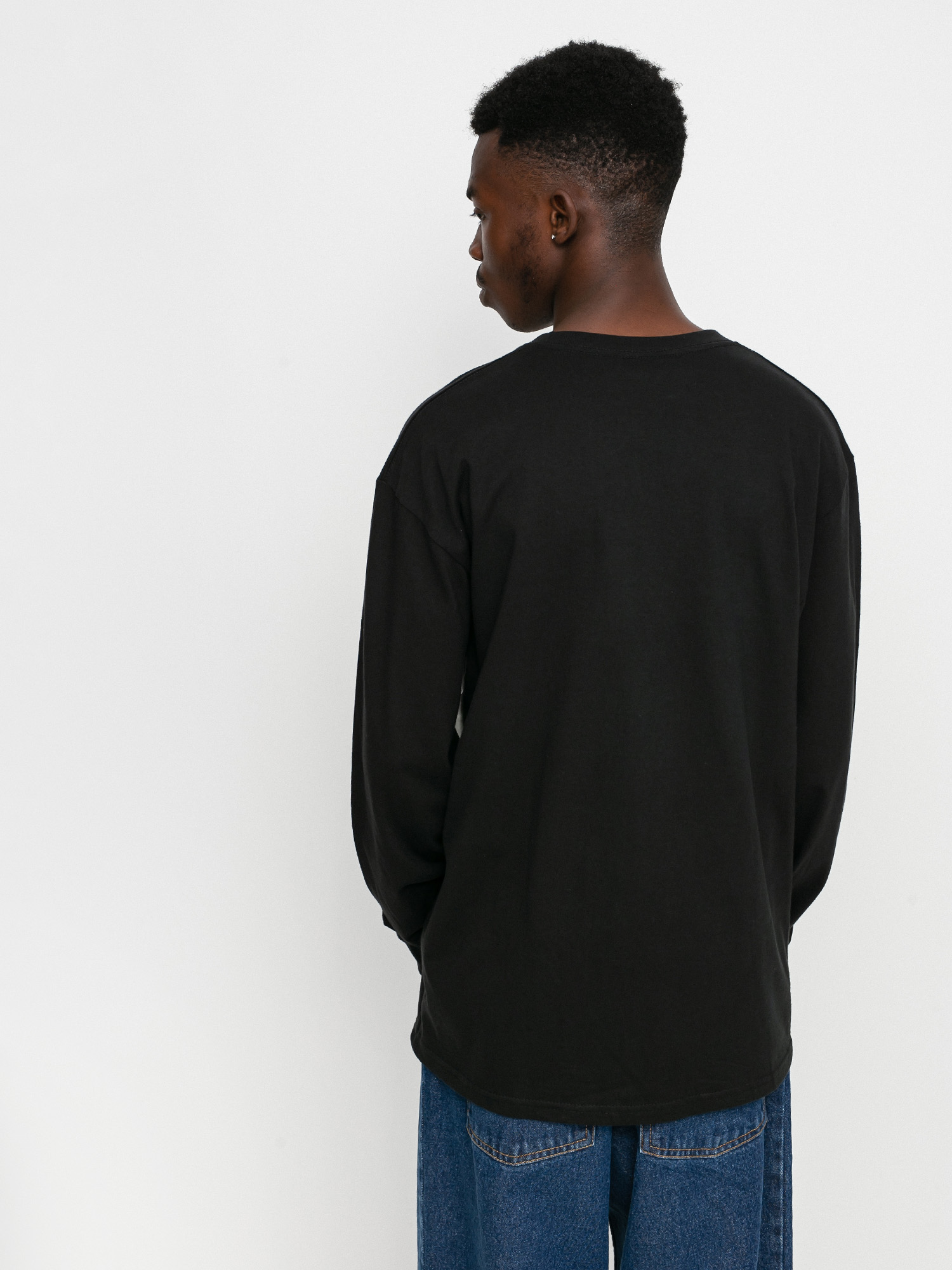 Diamond Supply Co. AC/DC Diamond Hosszú ujjú felső (black)