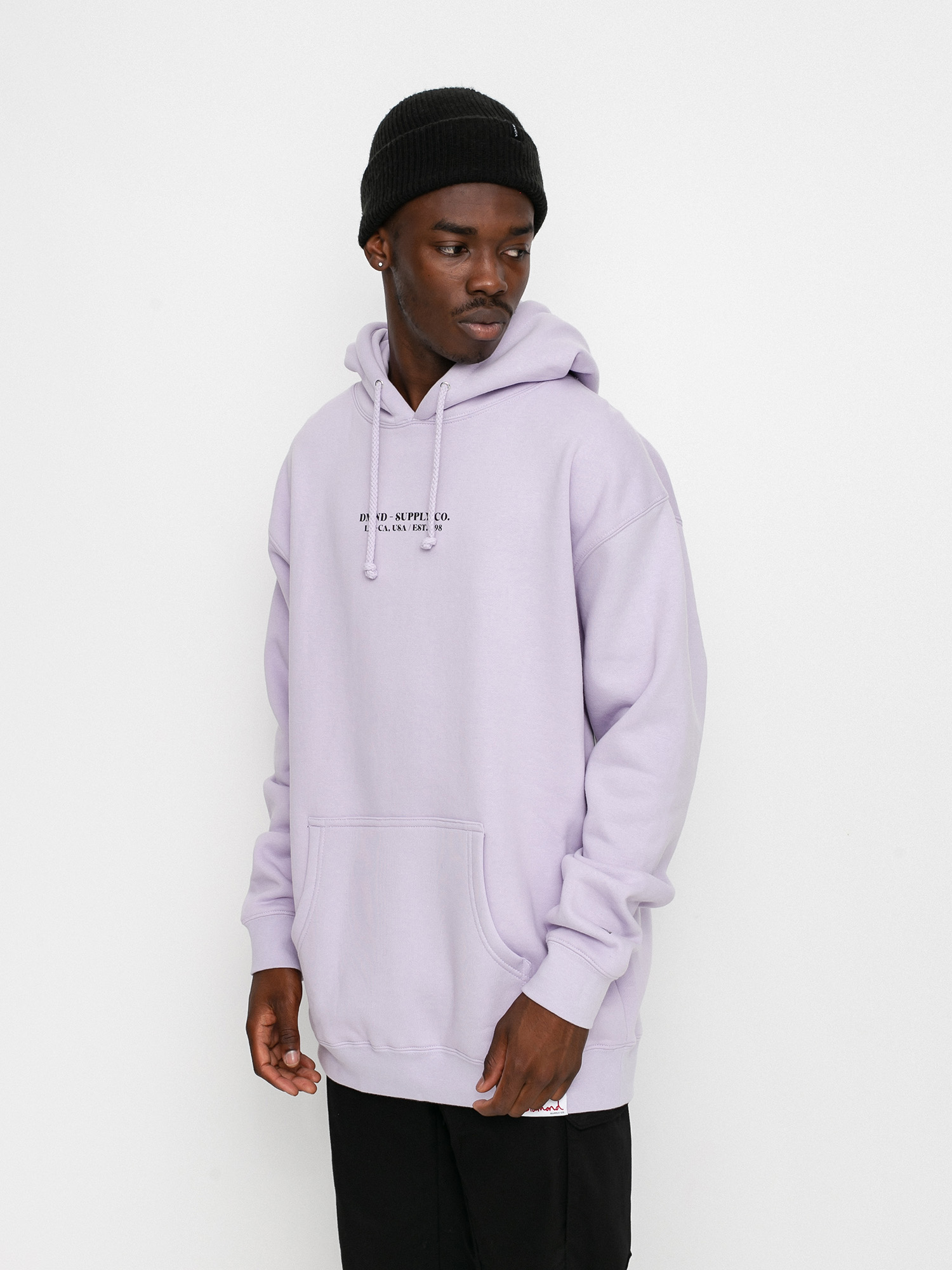 Diamond Supply Co. Est. 1998 HD Kapucnis pulóver (lavander)