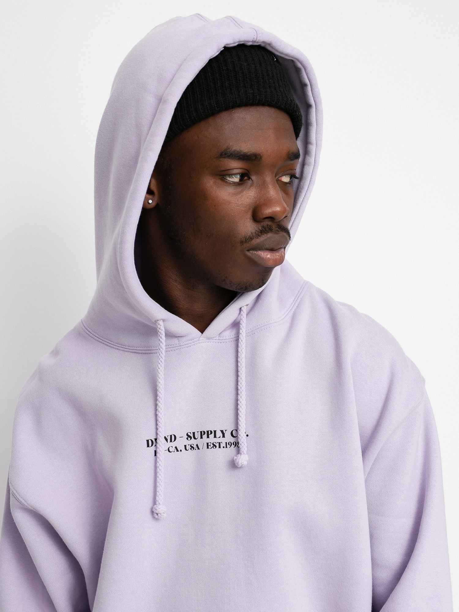Diamond Supply Co. Est. 1998 HD Kapucnis pulóver (lavander)