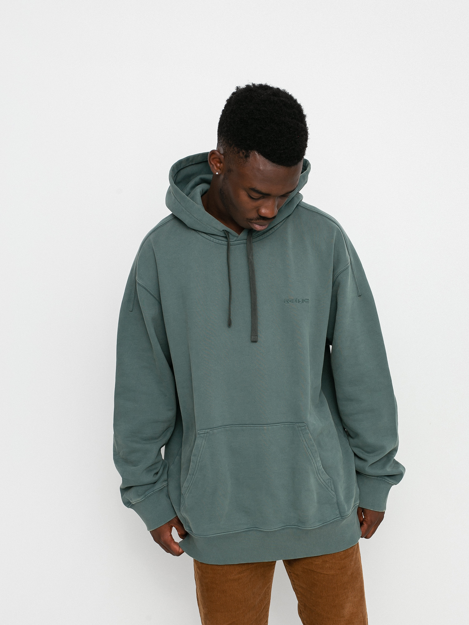 Carhartt WIP Ashfield HD Kapucnis pulóver (slate)