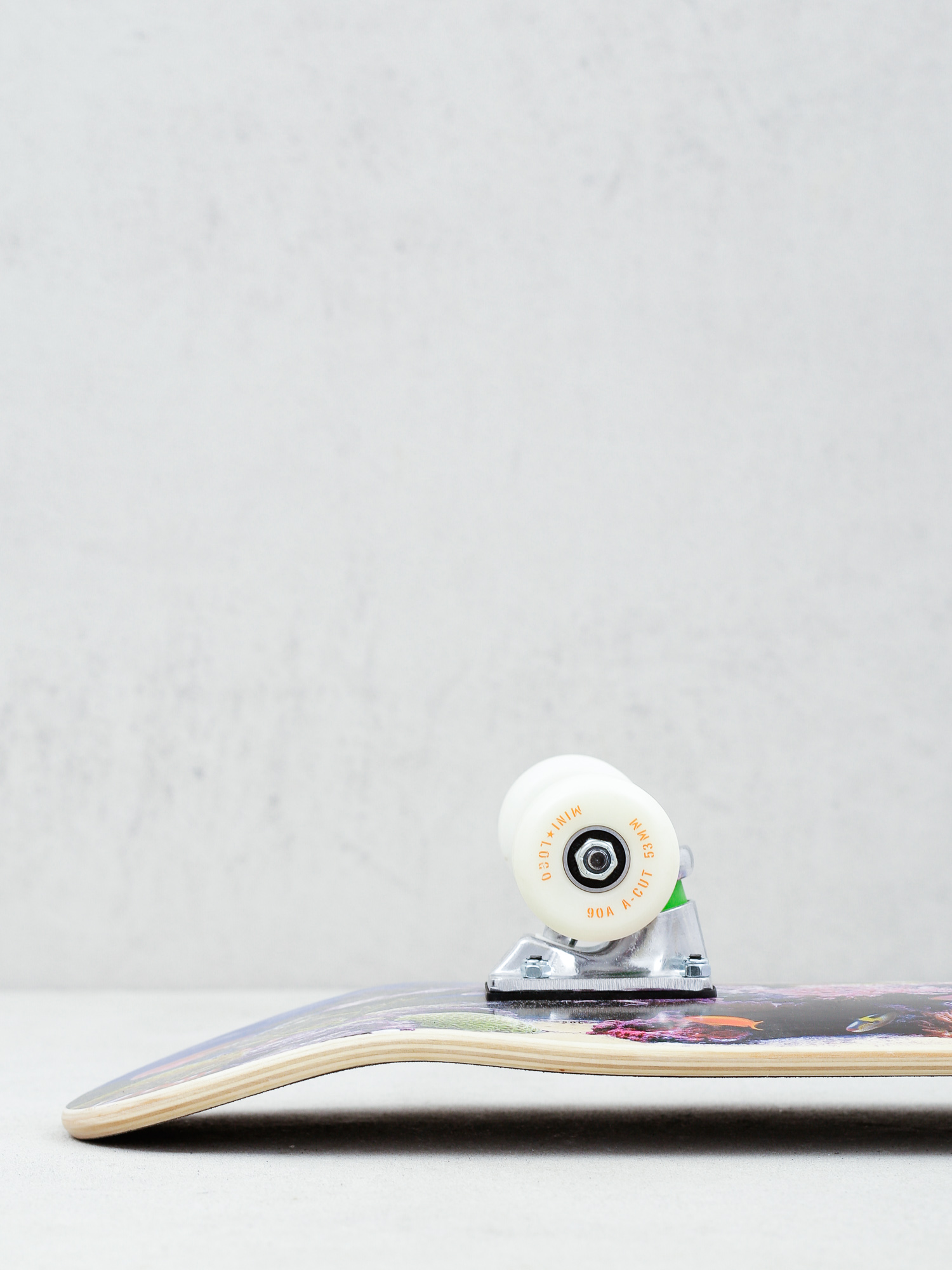 Minilogo Fin Fur & Feather 18 Komplett gördeszka (fish tank)