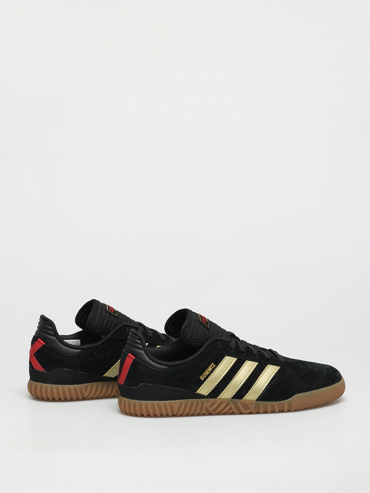 adidas Busenitz Indoor Super Cipők (cblack/goldmt/scarle)