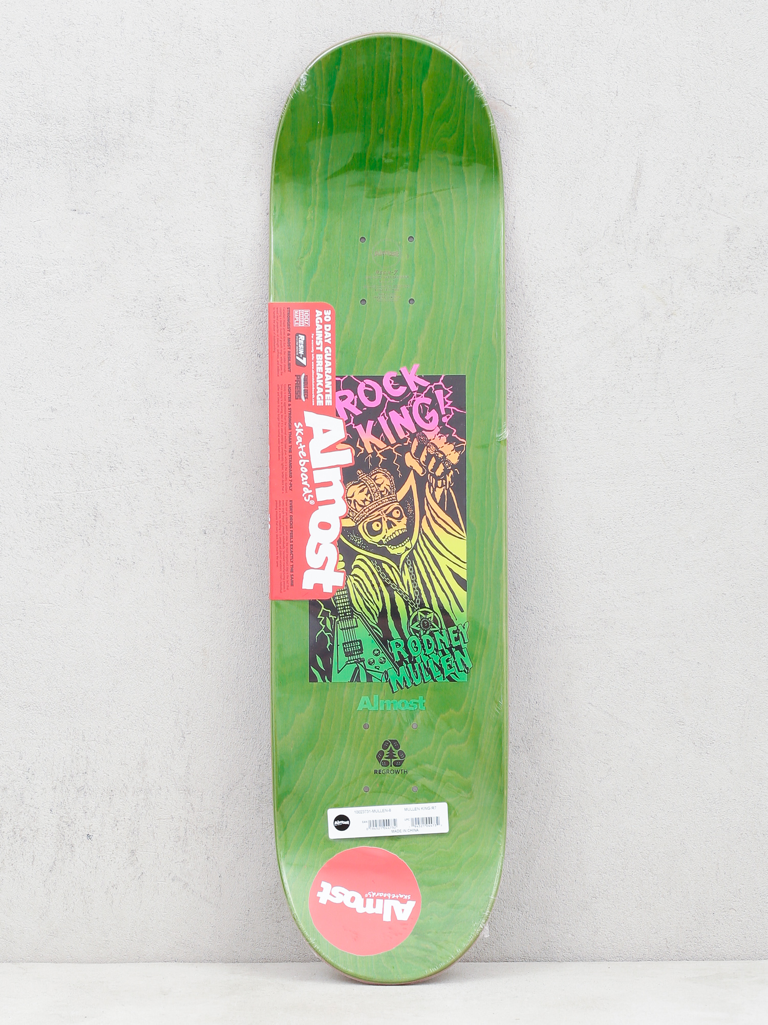 Almost Mullen King Gördeszka lap (black/white)