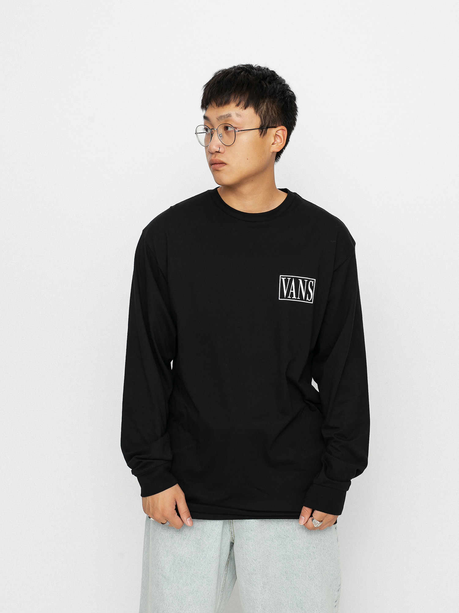 Vans Rose Box Hosszú ujjú felső (black)