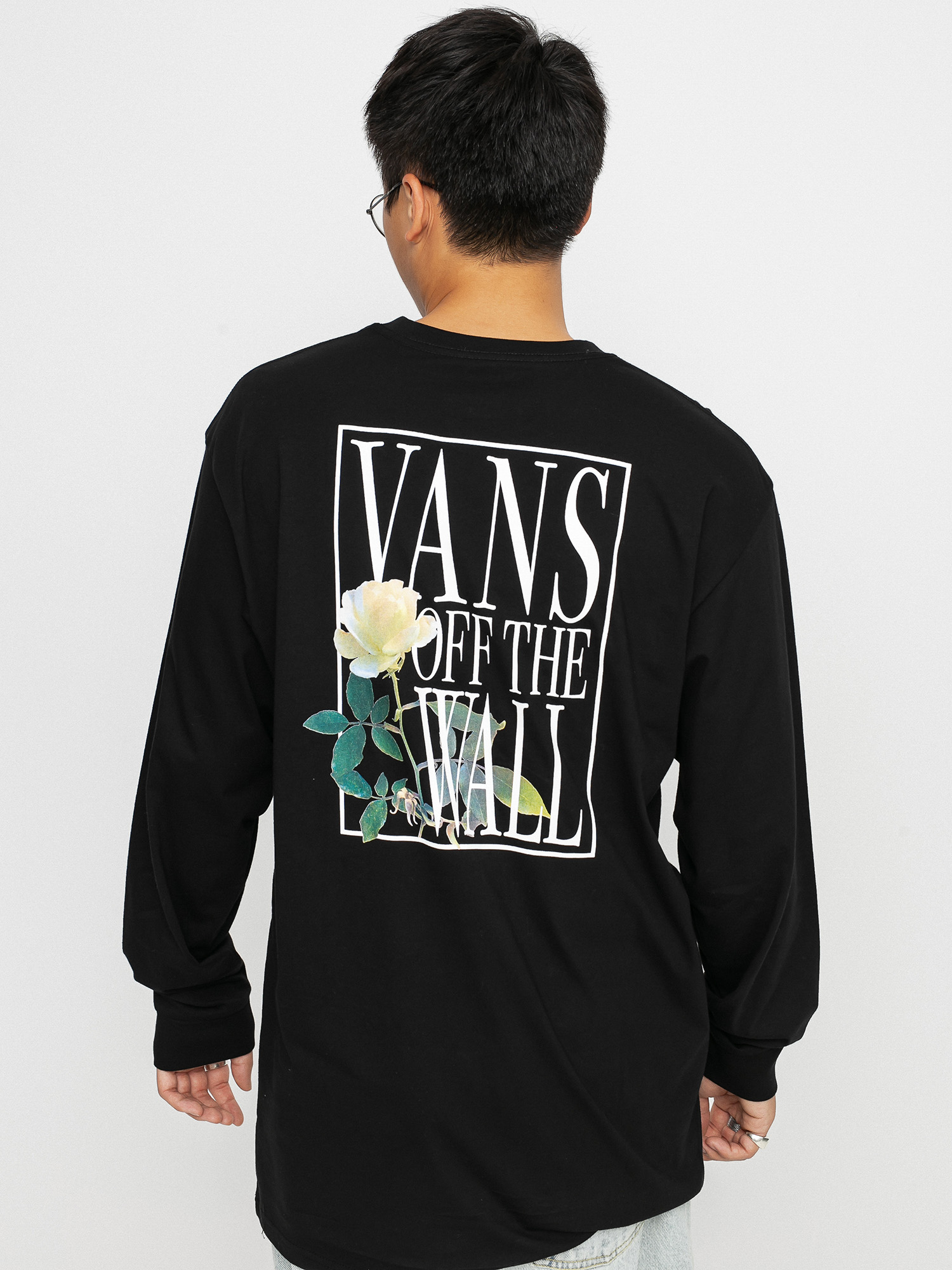 Vans Rose Box Hosszú ujjú felső (black)