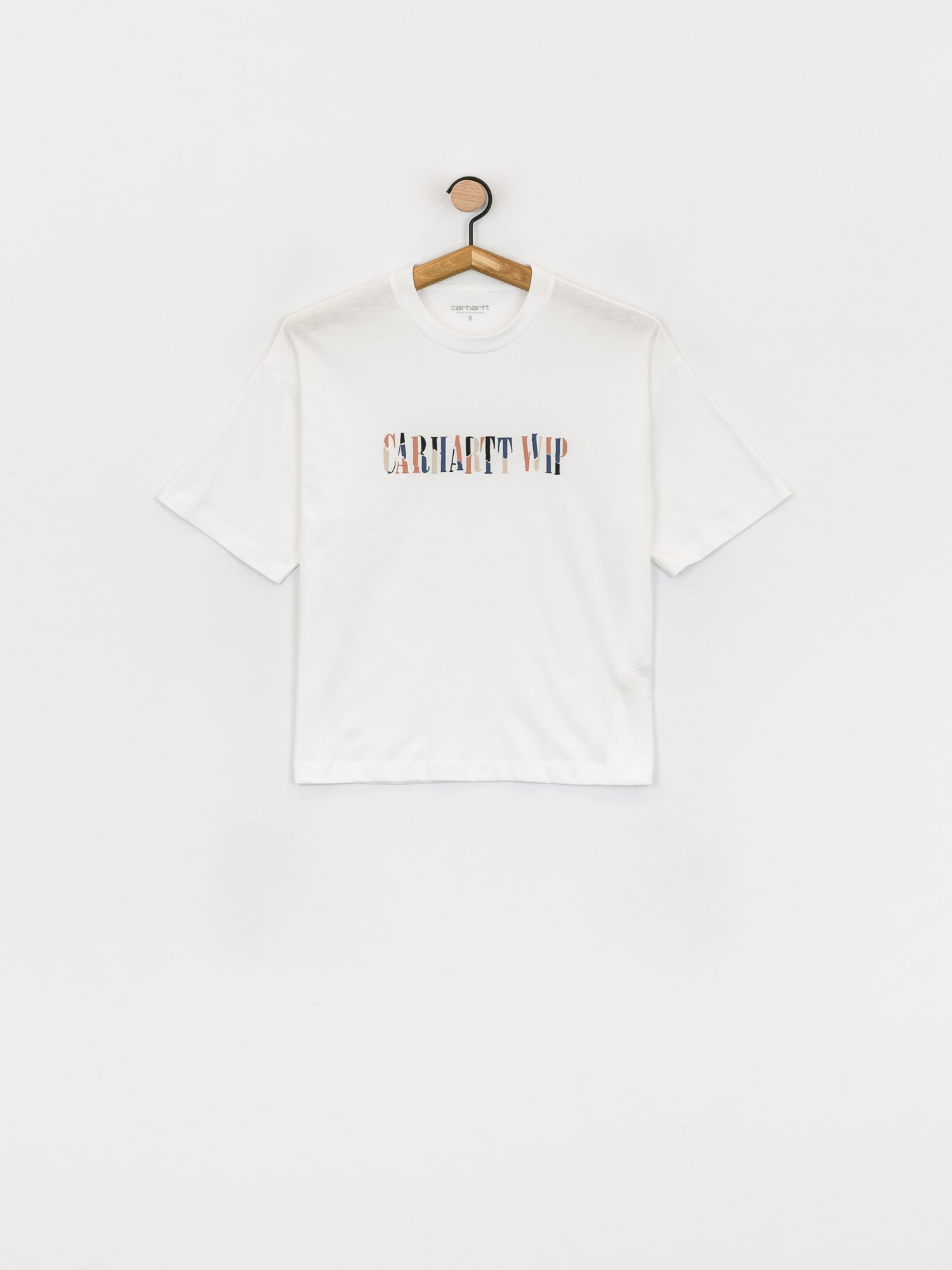 Carhartt WIP Jagged Script póló Wmn (white)