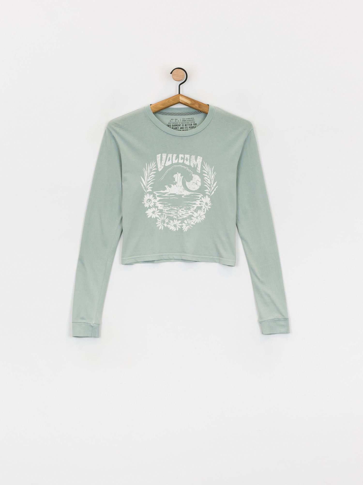 Volcom The Stones Hosszú ujjú felső Wmn (blue fog)