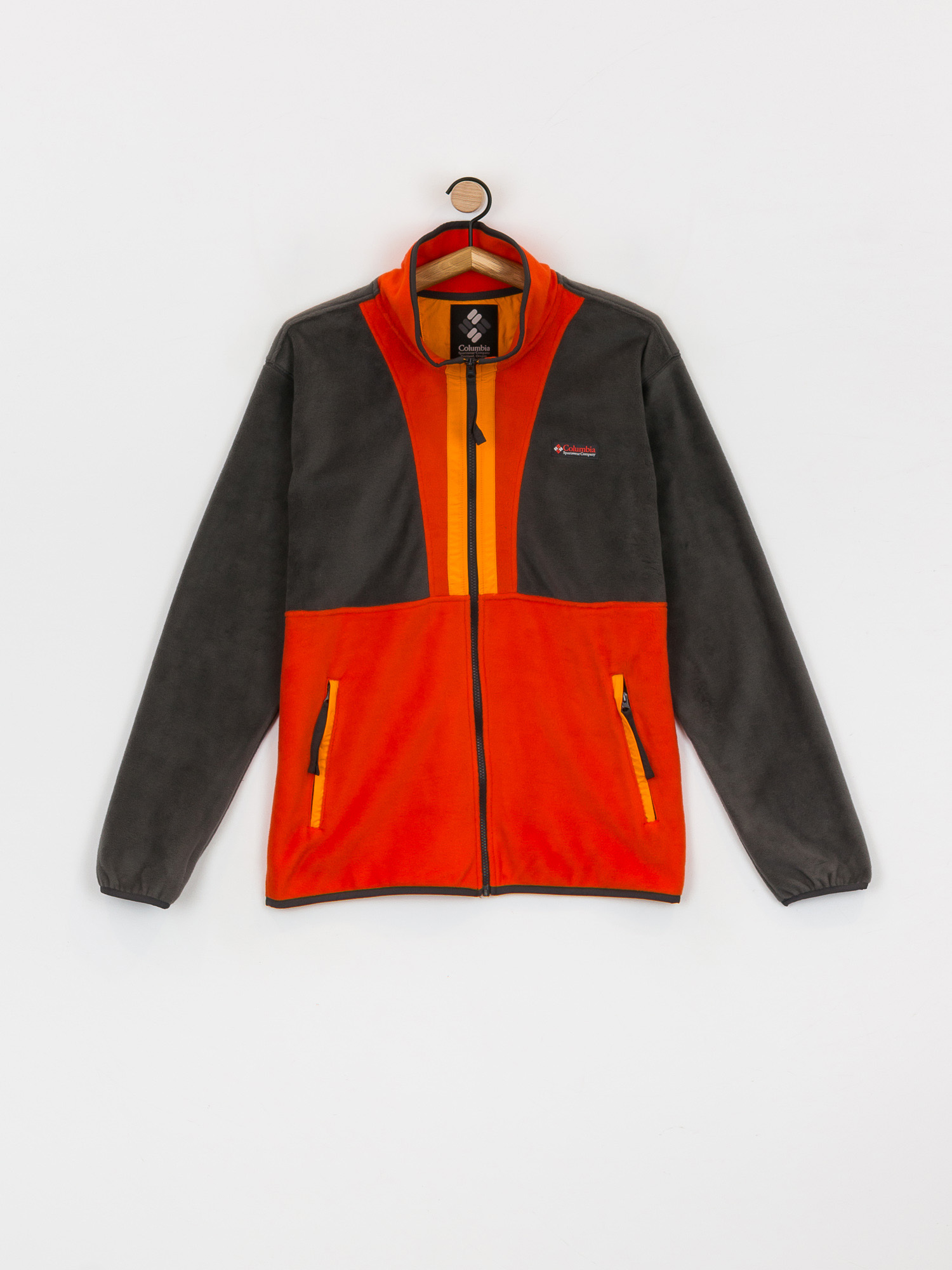 Férfi Columbia Back Bowl Polár pulóver (red quartz/shark)