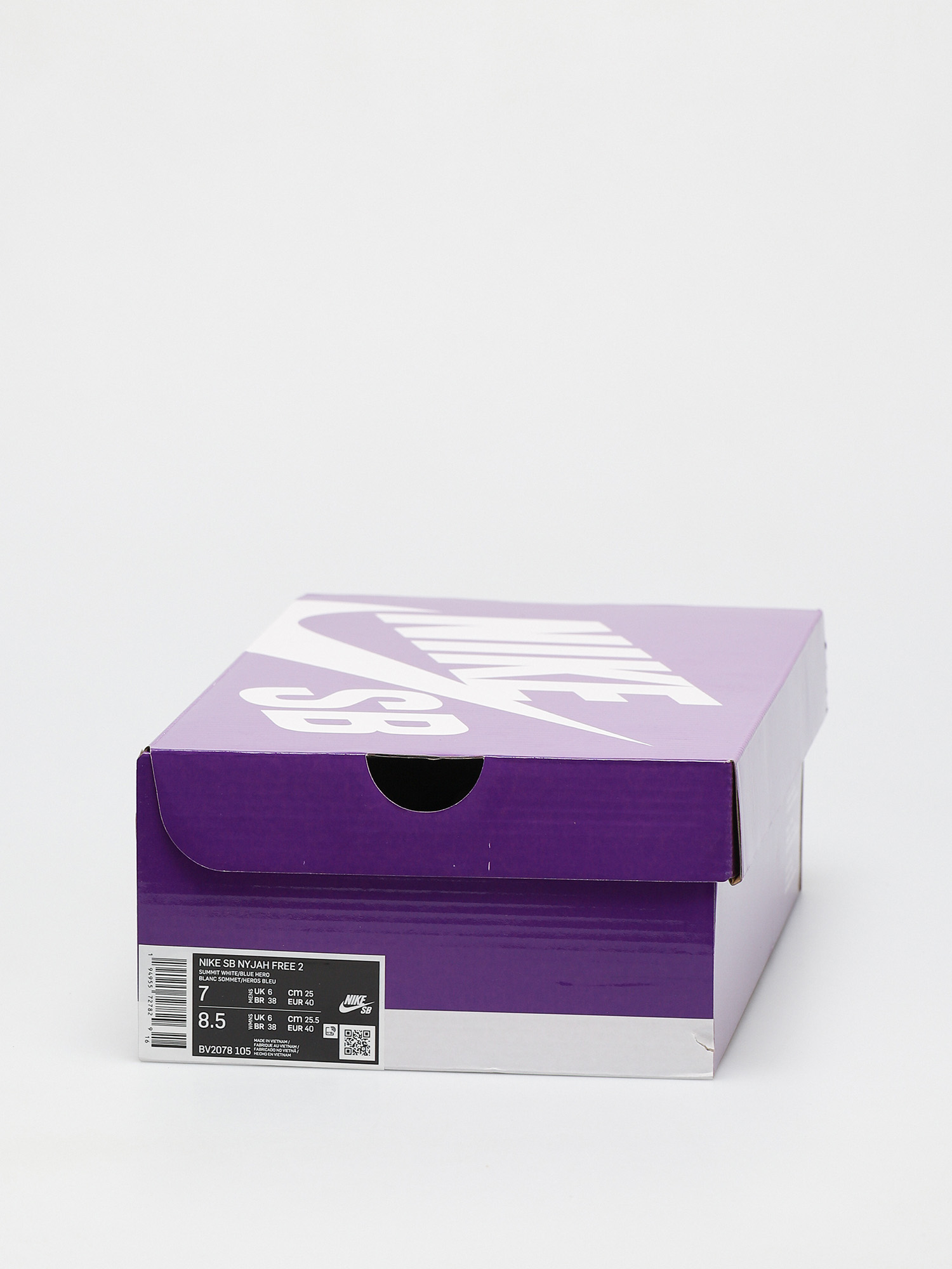 Nike SB Nyjah Free 2 Cipők (summit white/blue hero chile red black)