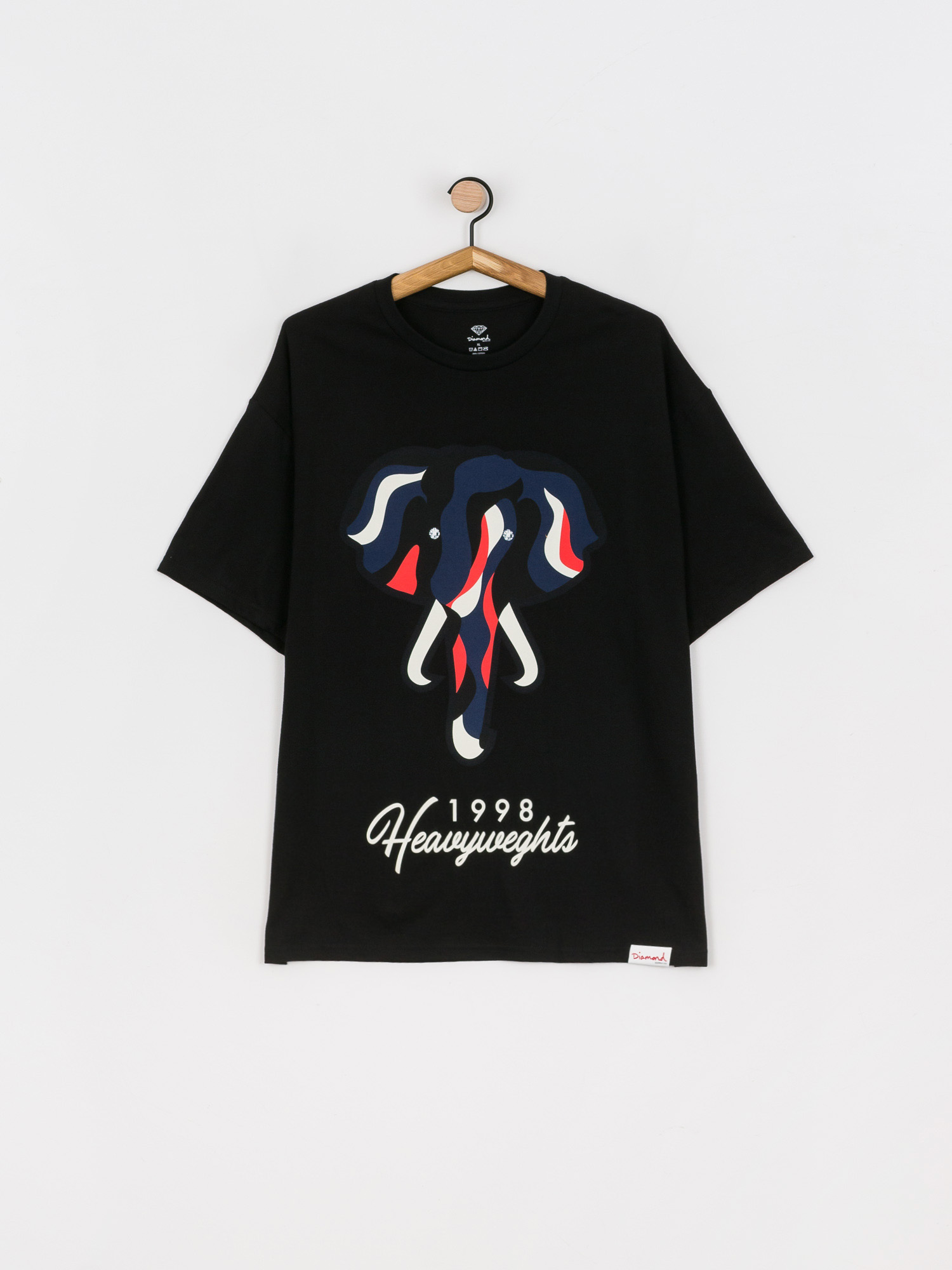 Diamond Supply Co. Elephant Eye Póló (black)