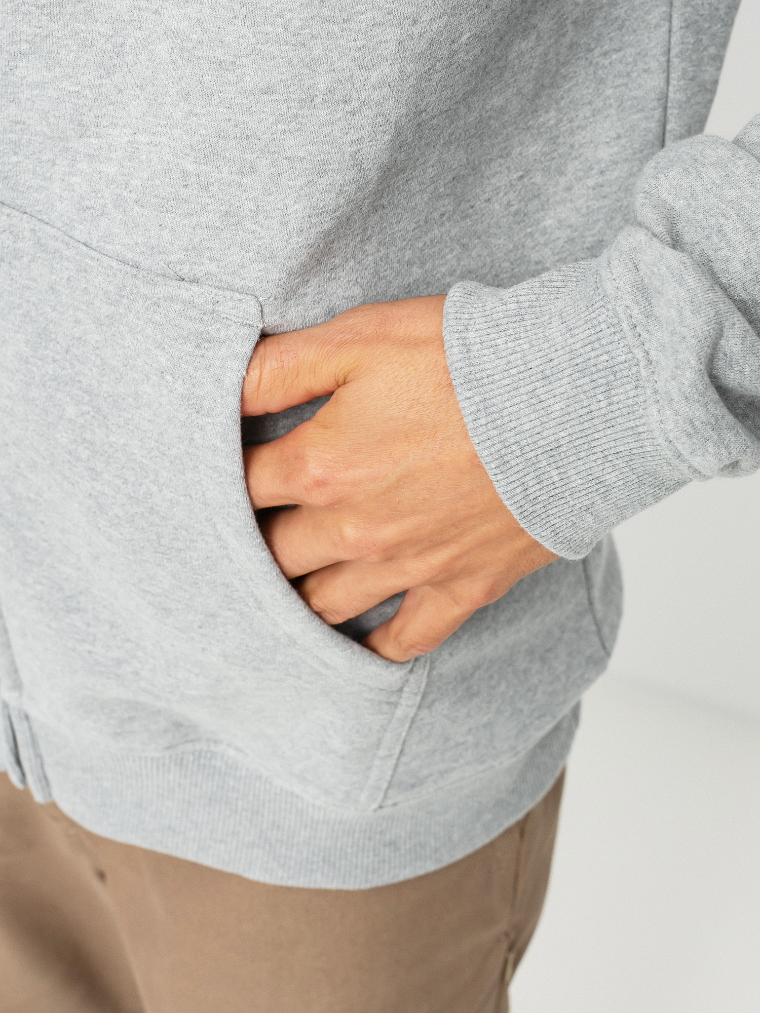 DC Star ZHD Kapucnis pulóver (heather grey)