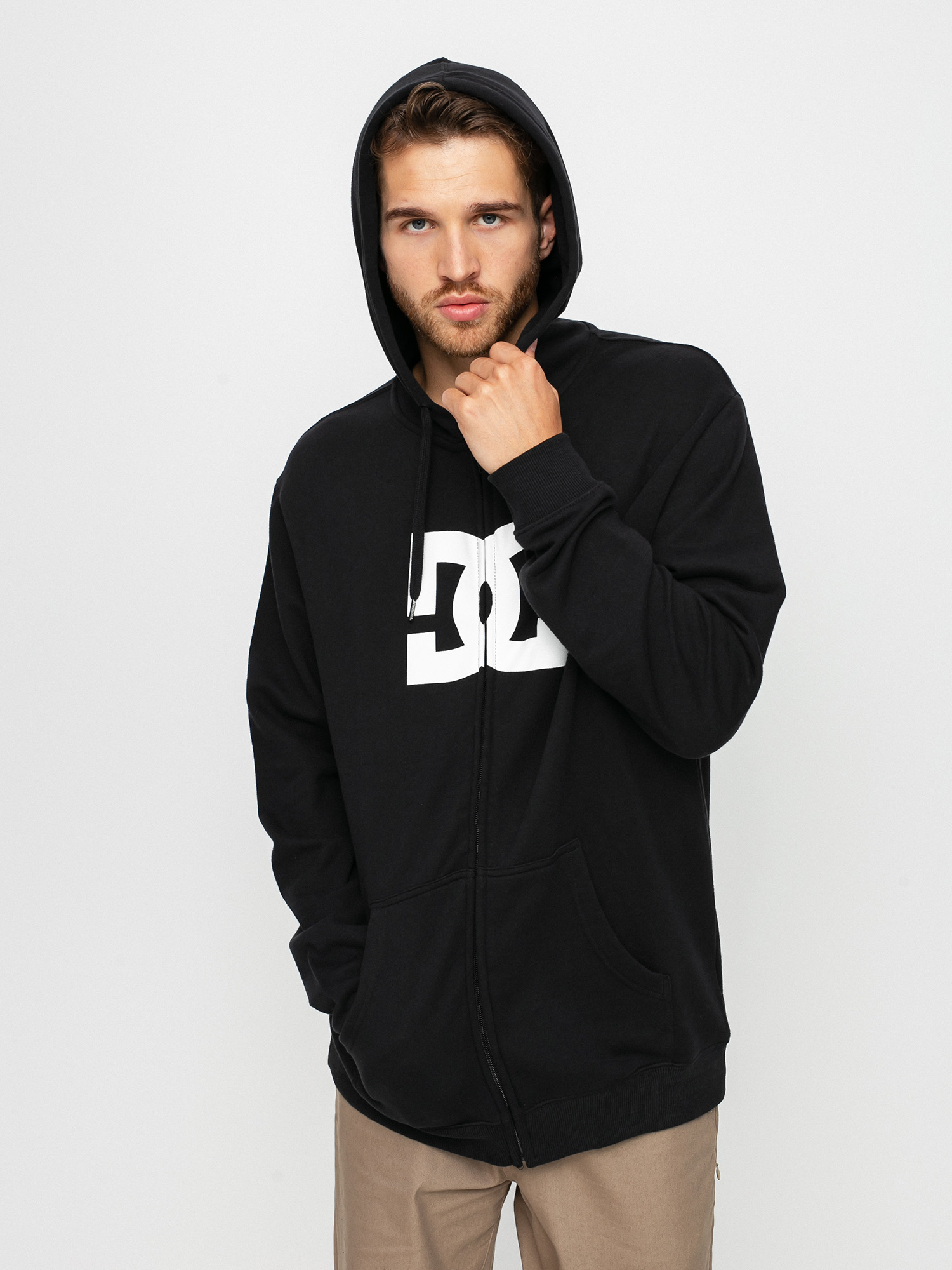 DC Star ZHD Kapucnis pulóver (black)