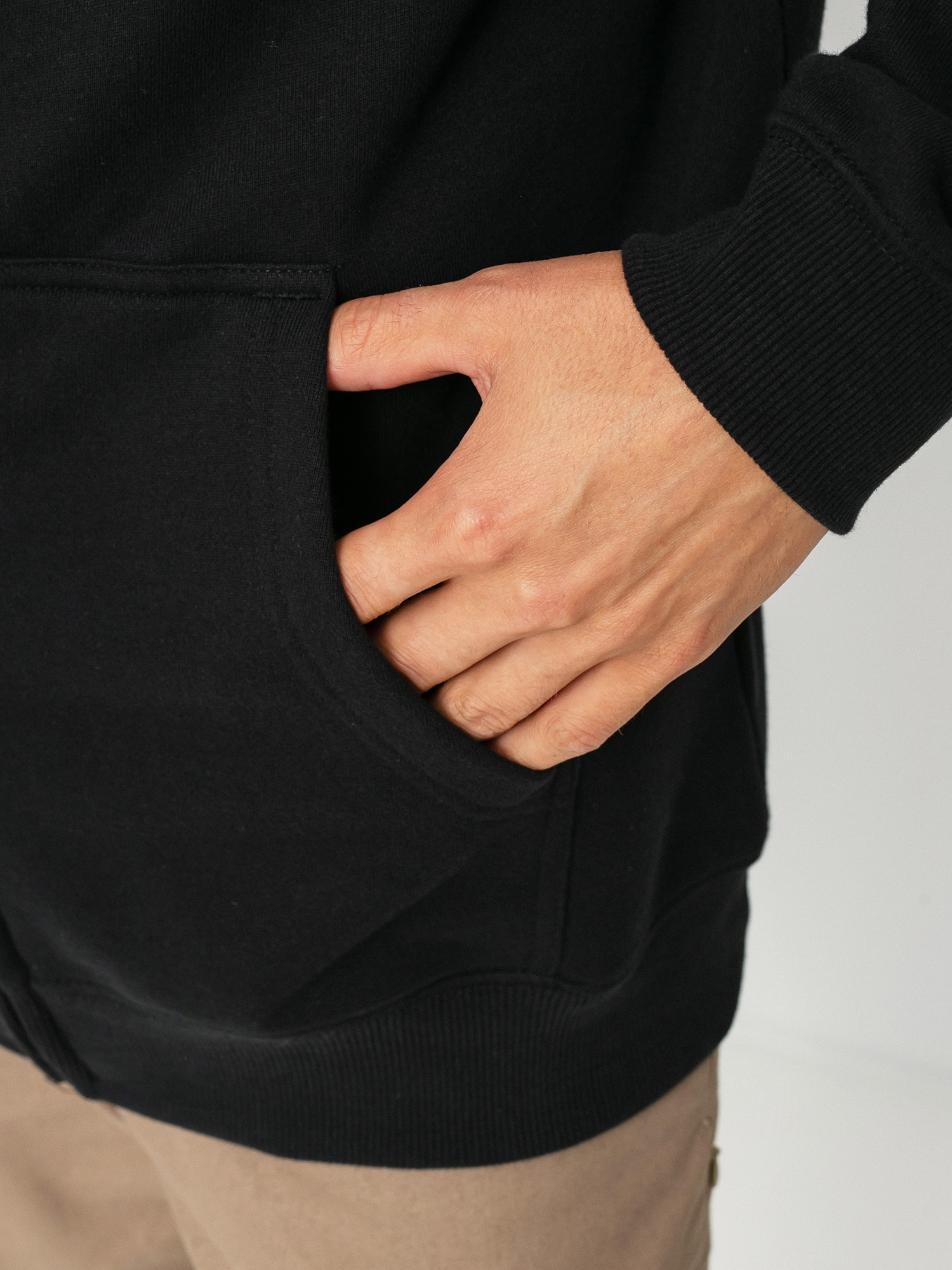 DC Star ZHD Kapucnis pulóver (black)