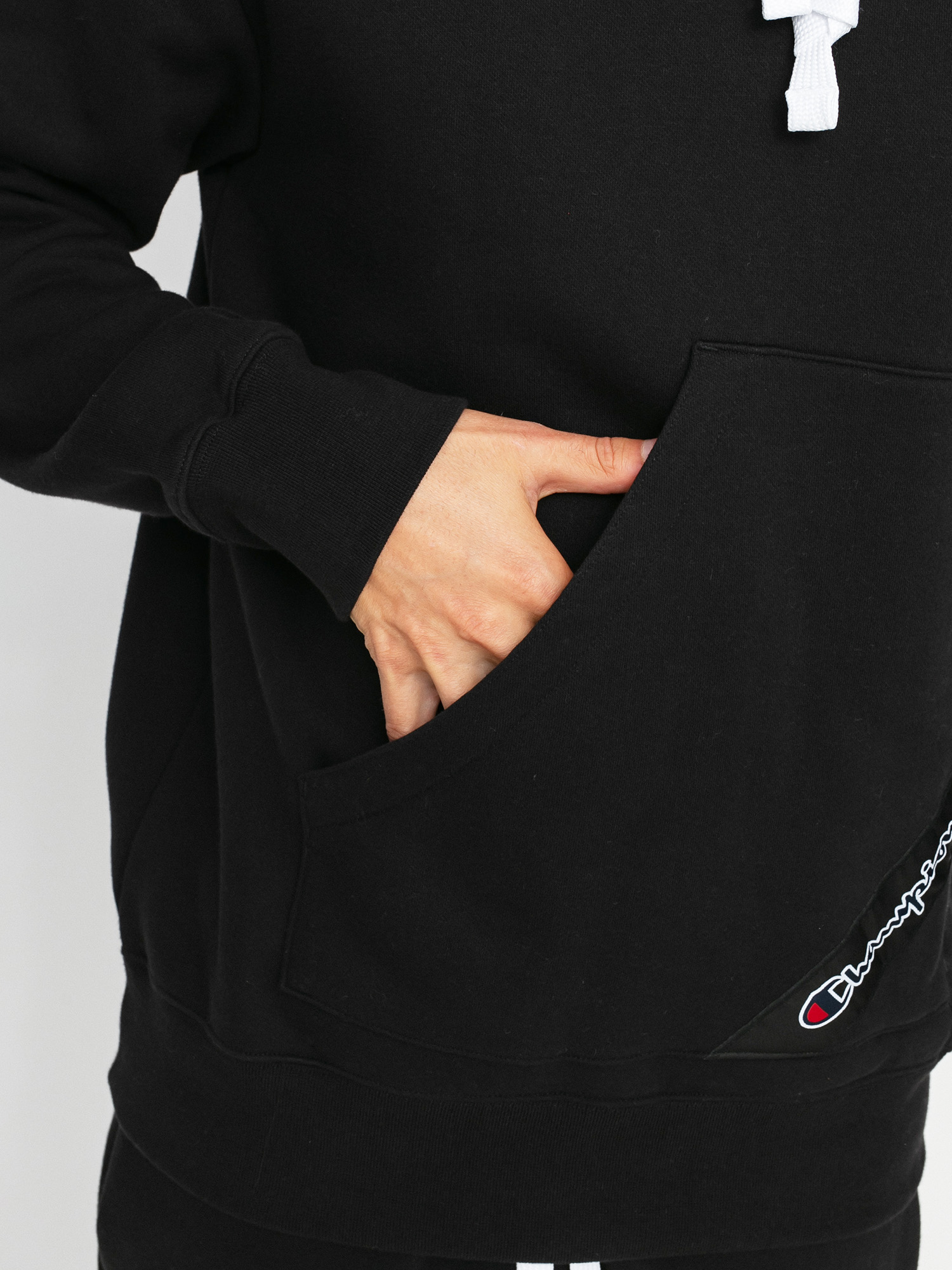 Champion Sweatshirt HD 216549 Kapucnis pulóver (nbk)