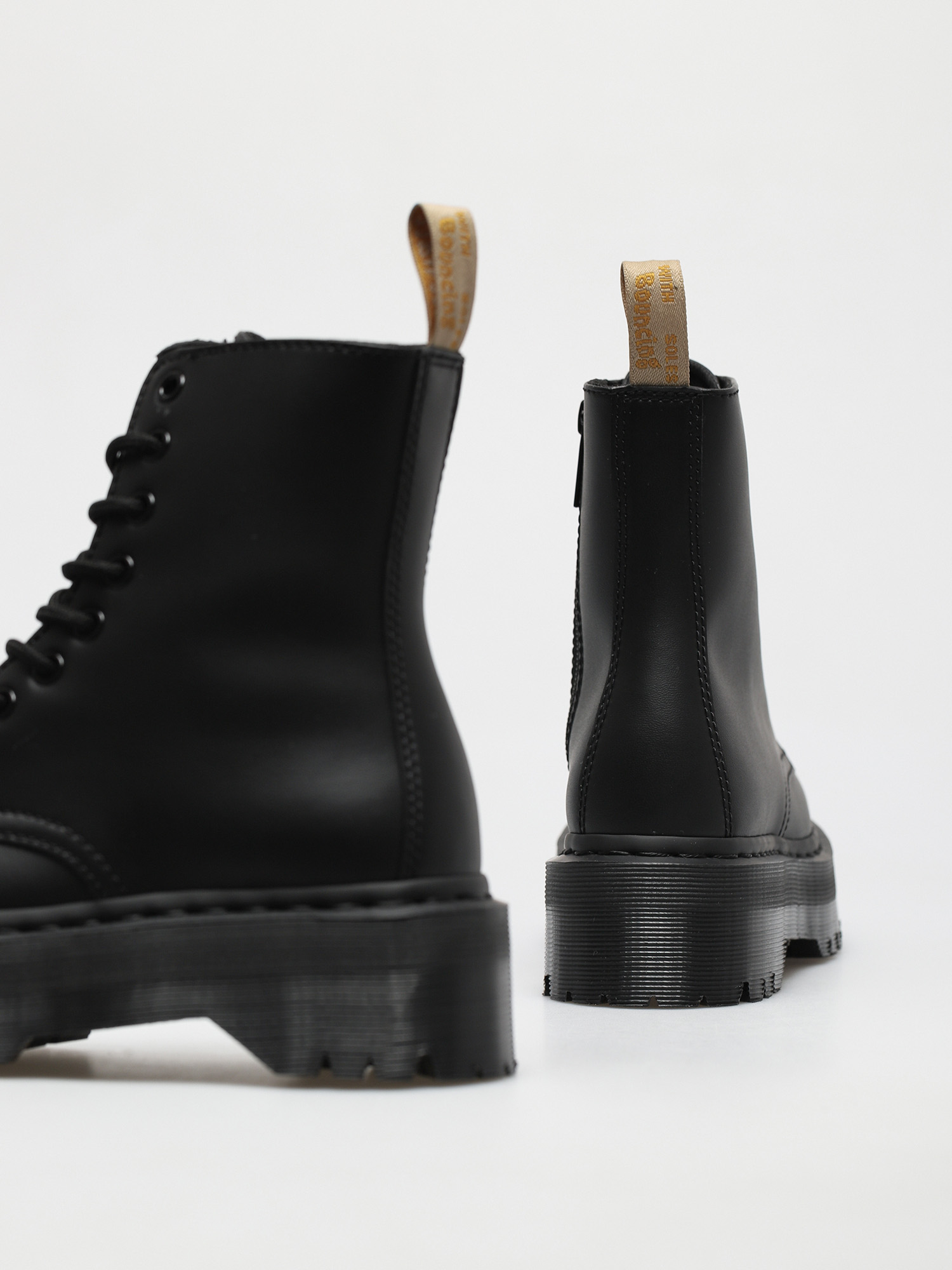 Dr. Martens Vegan Jadon II Mono Cipők Wmn (felix rub off black)