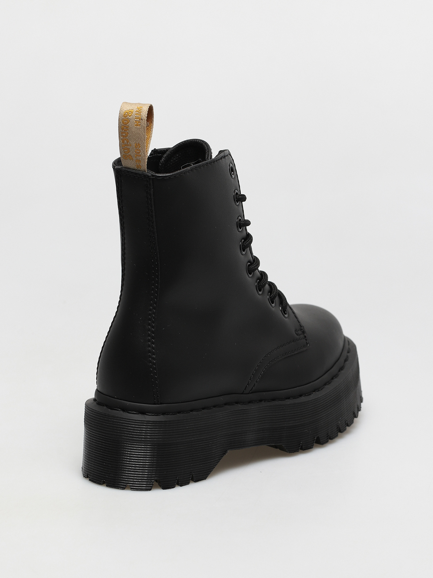 Dr. Martens Vegan Jadon II Mono Cipők Wmn (felix rub off black)