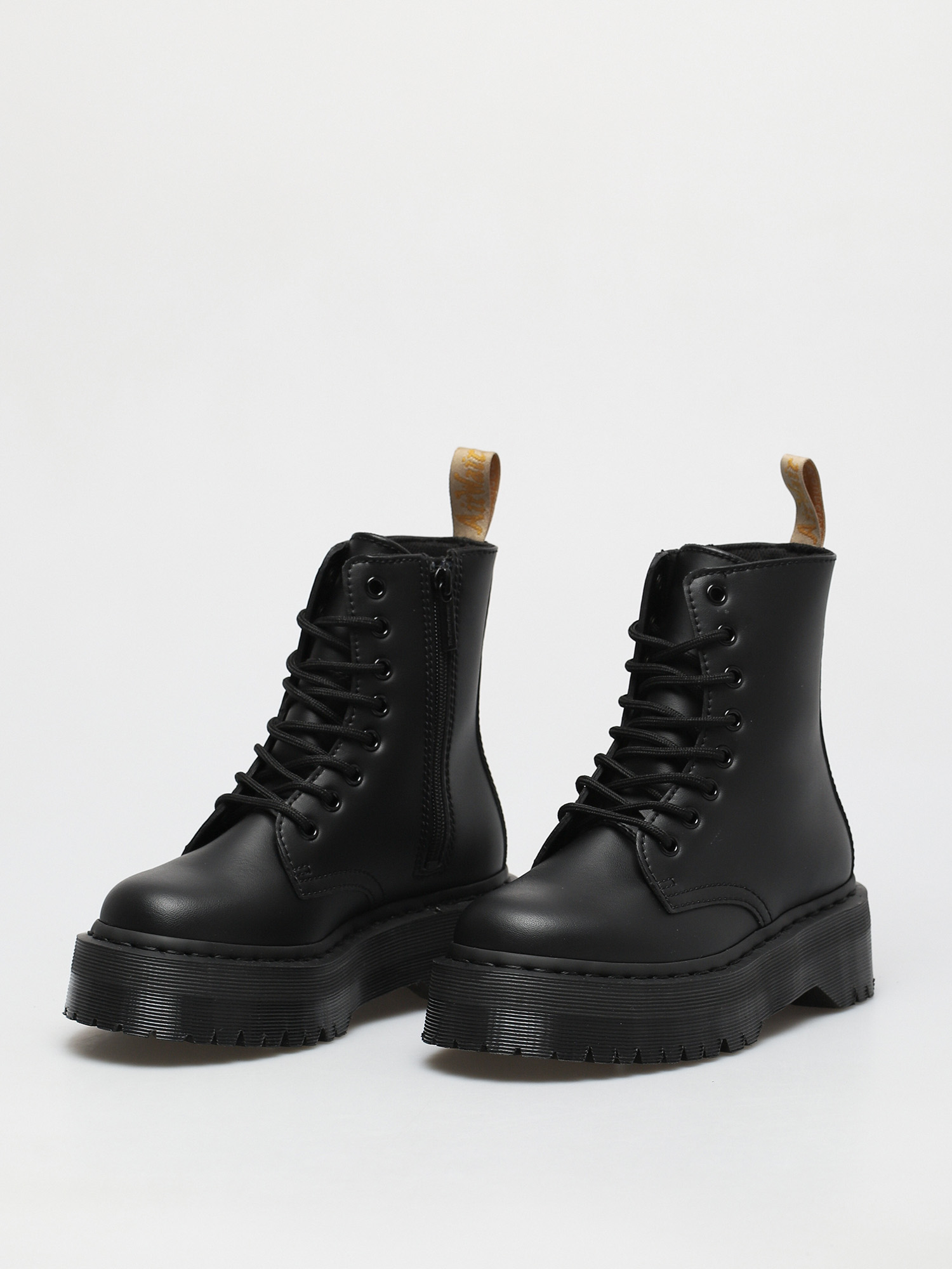 Dr. Martens Vegan Jadon II Mono Cipők Wmn (felix rub off black)
