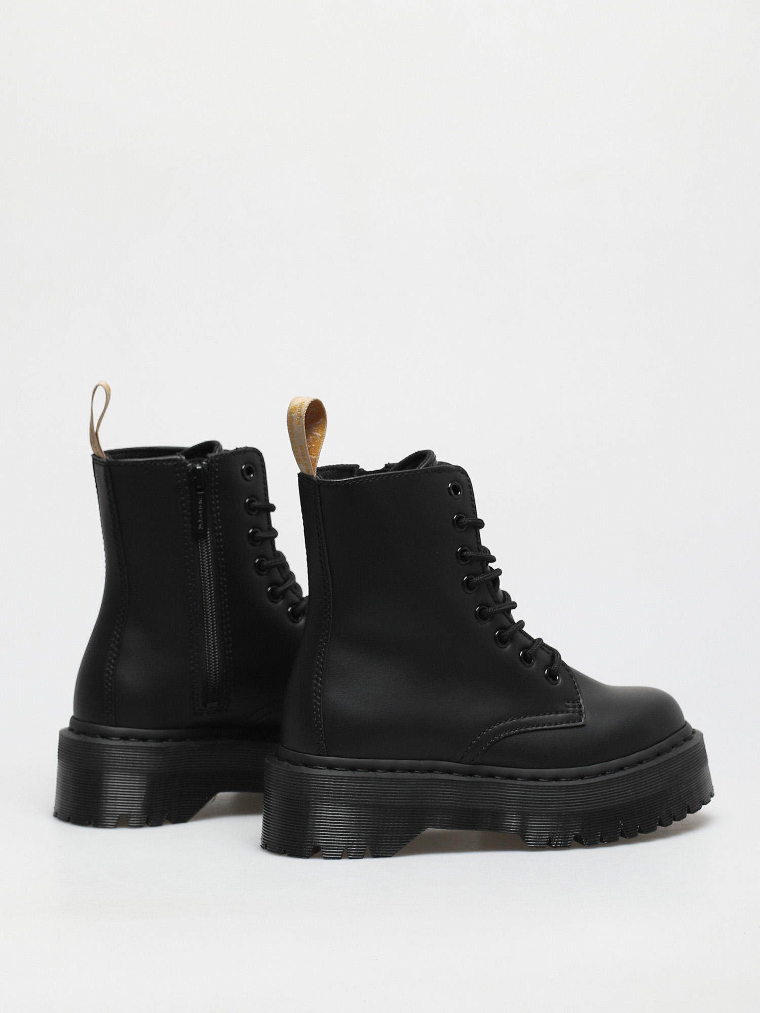 Dr. Martens Vegan Jadon II Mono Cipők Wmn (felix rub off black)