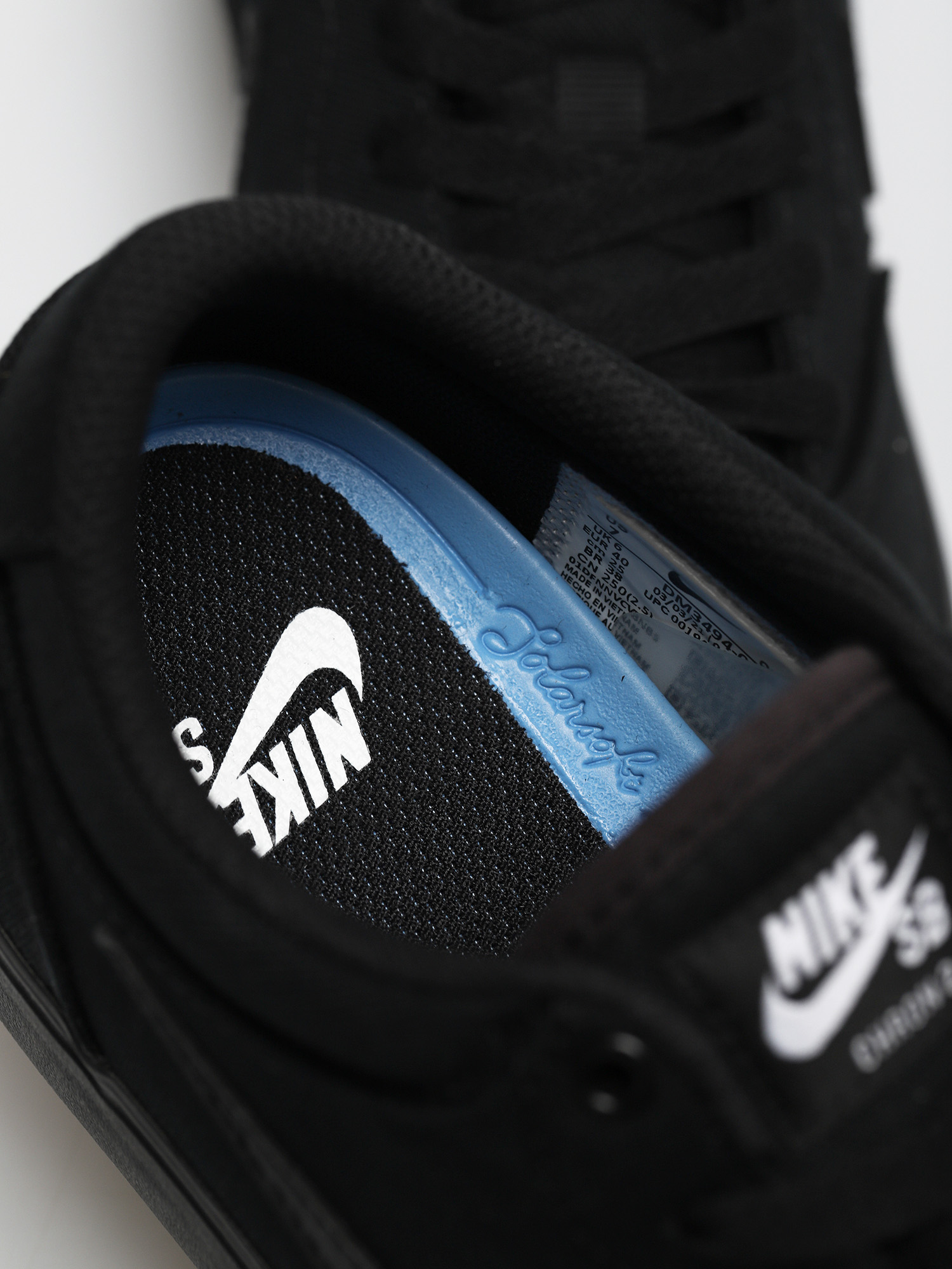 Nike SB Chron 2 Canvas Cipők (black/black black)