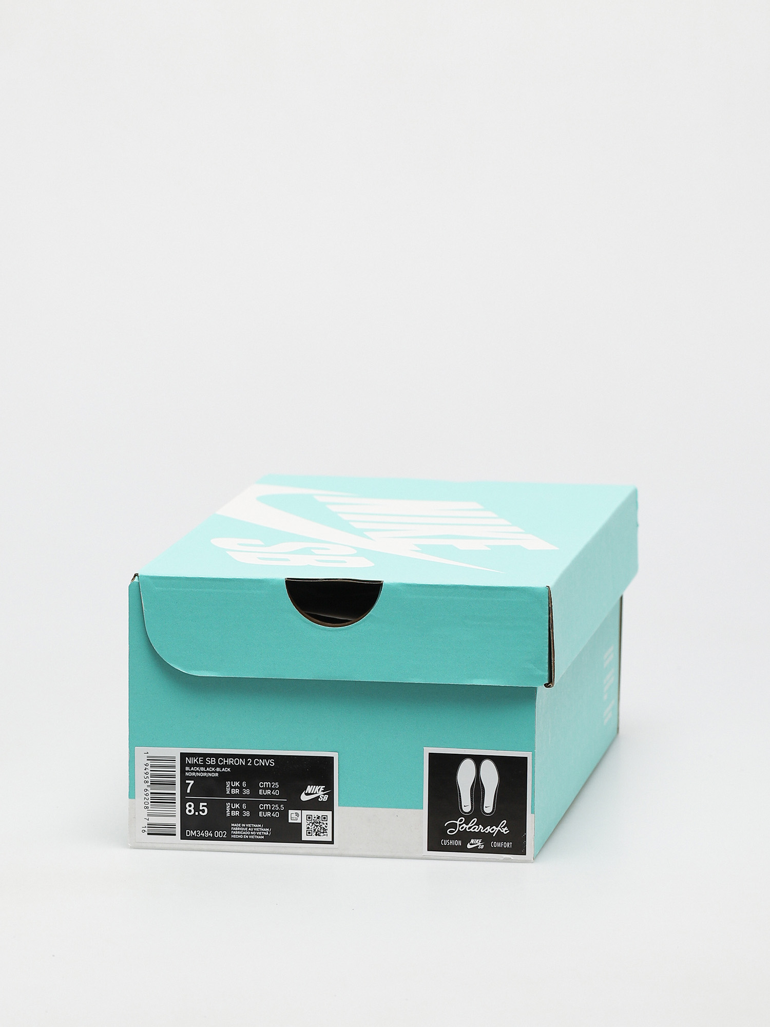 Nike SB Chron 2 Canvas Cipők (black/black black)