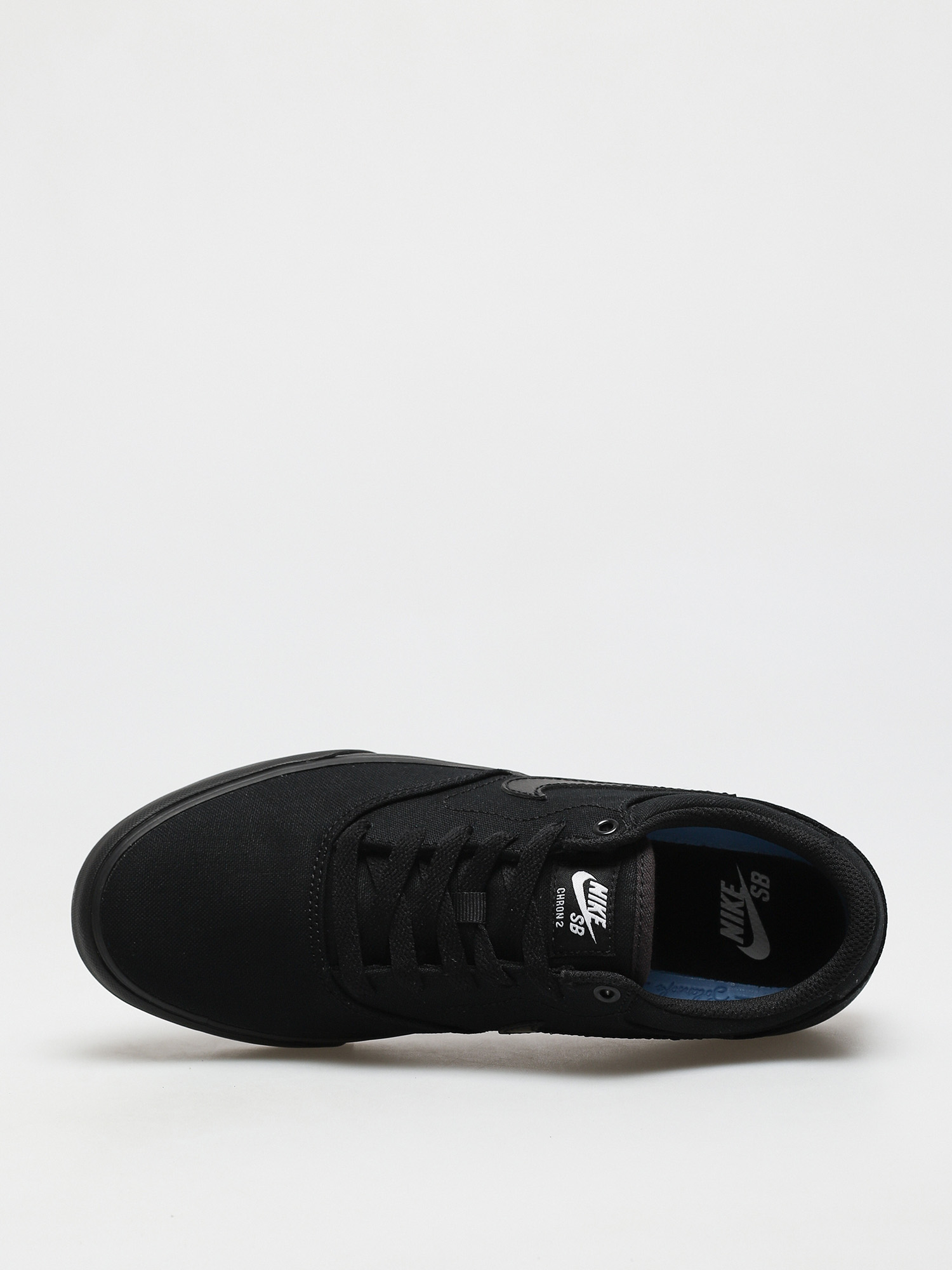 Nike SB Chron 2 Canvas Cipők (black/black black)