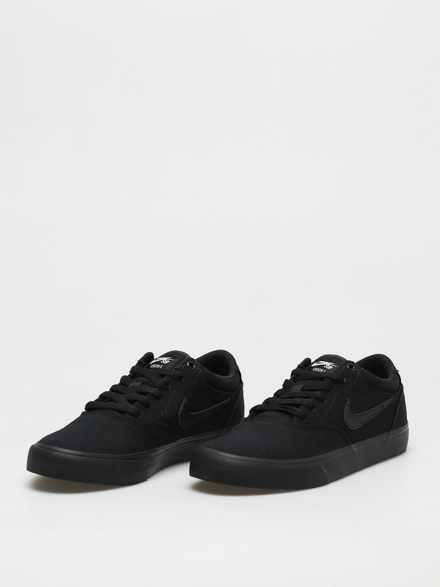 Nike SB Chron 2 Canvas Cipők (black/black black)