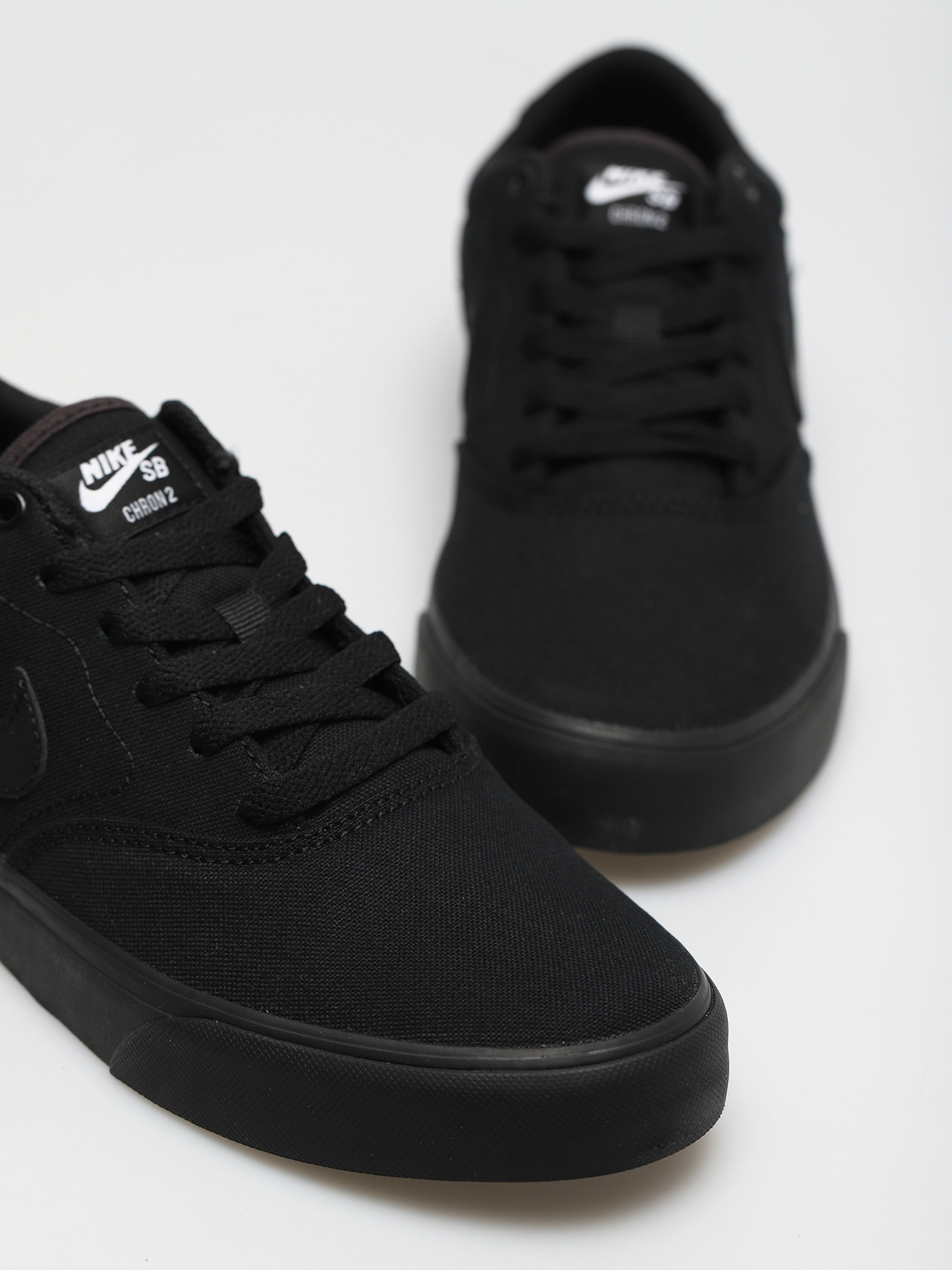 Nike SB Chron 2 Canvas Cipők (black/black black)