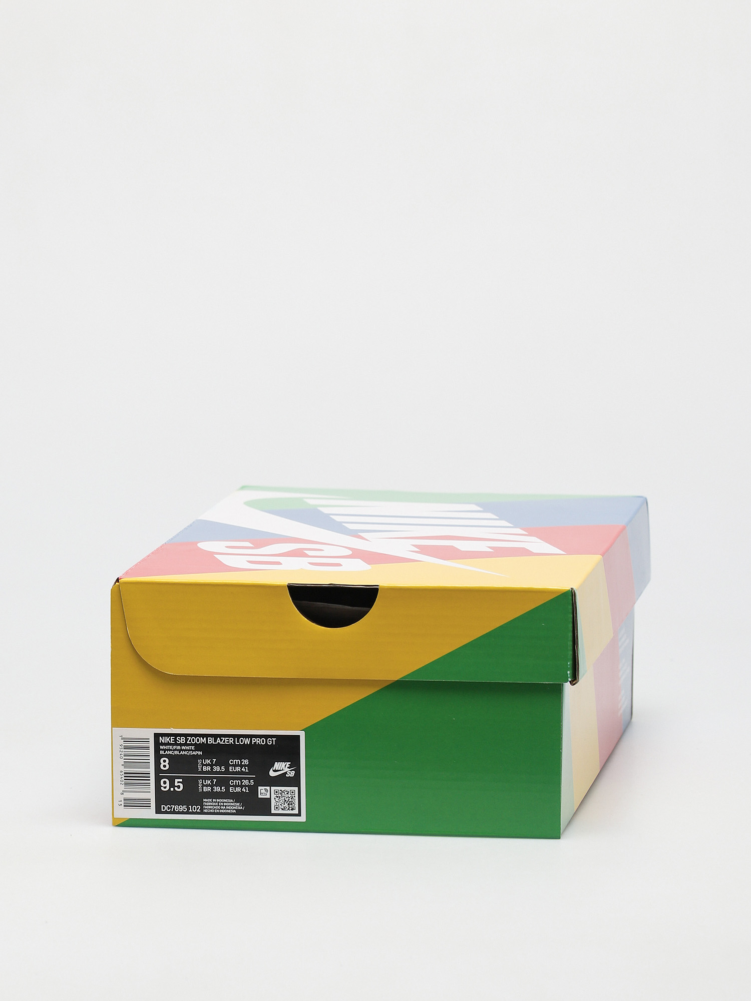 Nike SB Zoom Blazer Low Pro GT Cipők (white/fir white gum light brown)