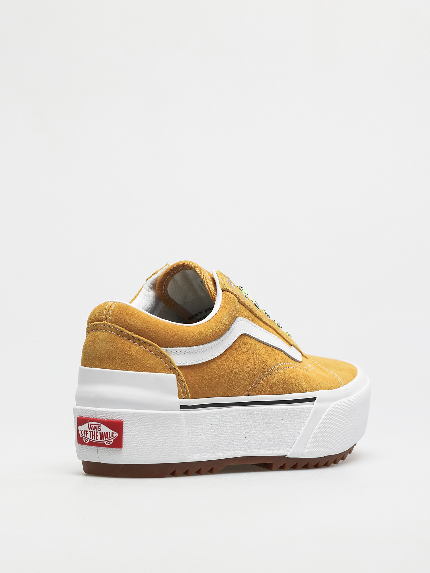 Vans Old Skool Stacked Cipők (multi lace/gldnylw/trwht)