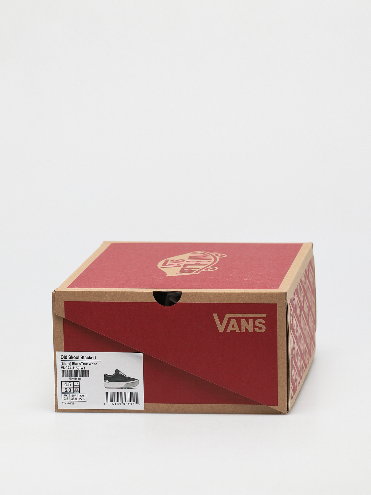 Vans Old Skool Stacked Cipők (shiny/black/true white)