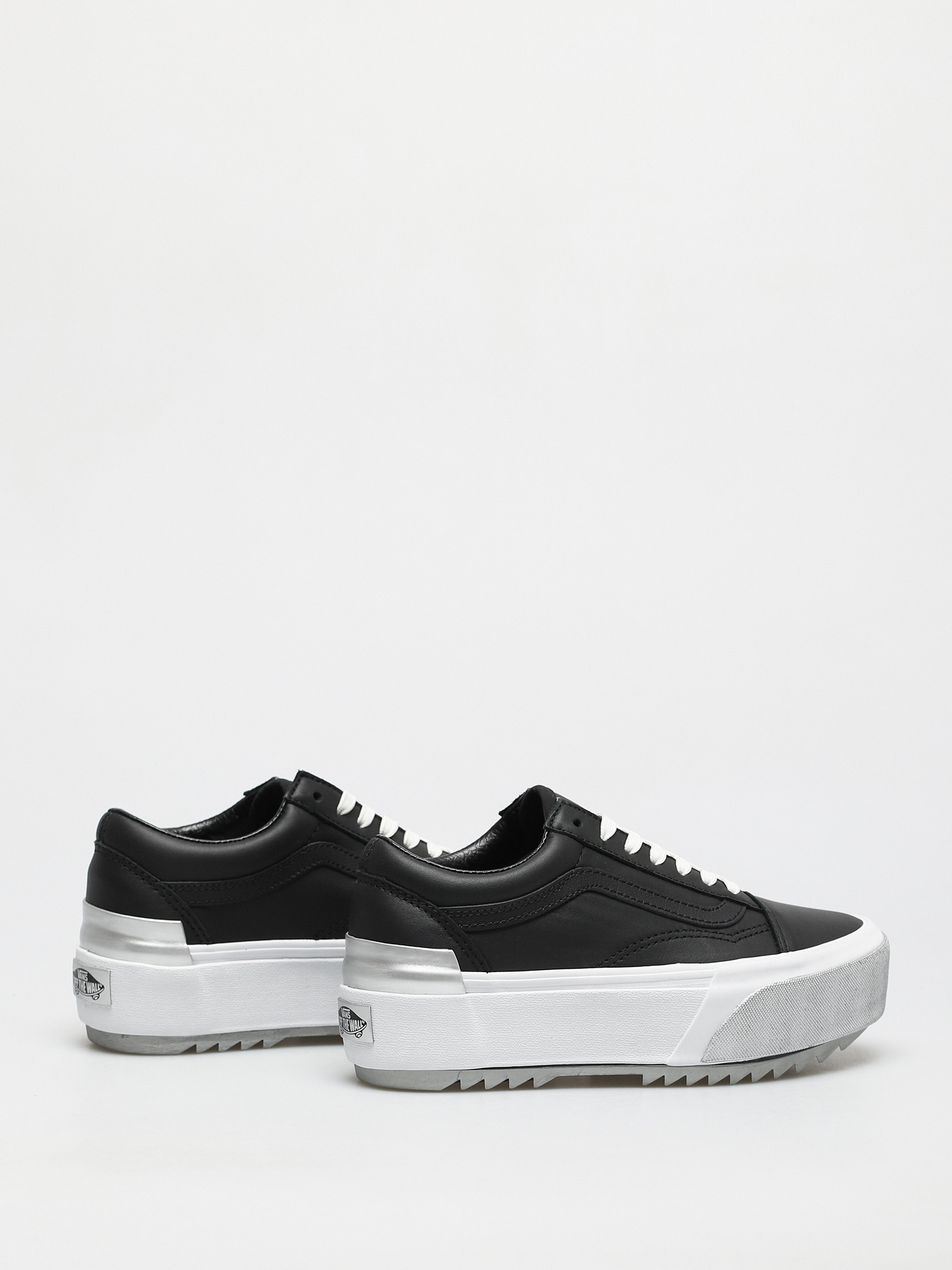 Vans Old Skool Stacked Cipők (shiny/black/true white)