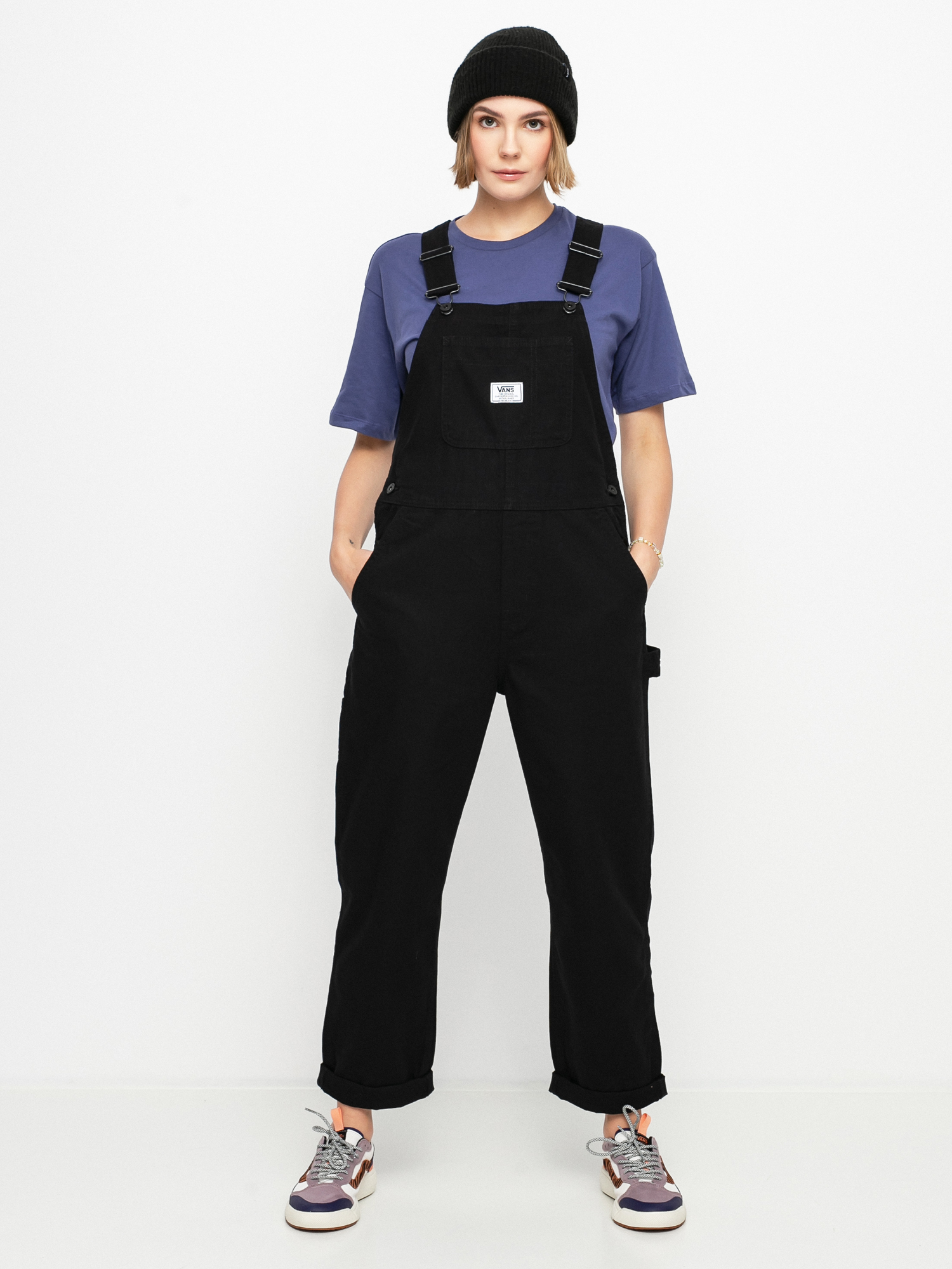 Vans Ground Work Overall Kisnadrág Wmn (black)